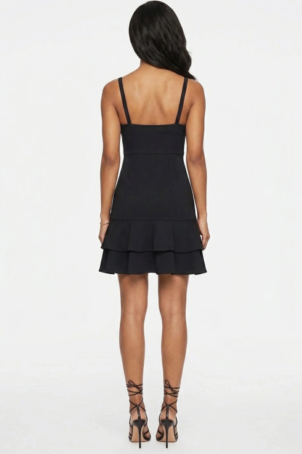 Clover & Sloane Topstitch Mini Dress