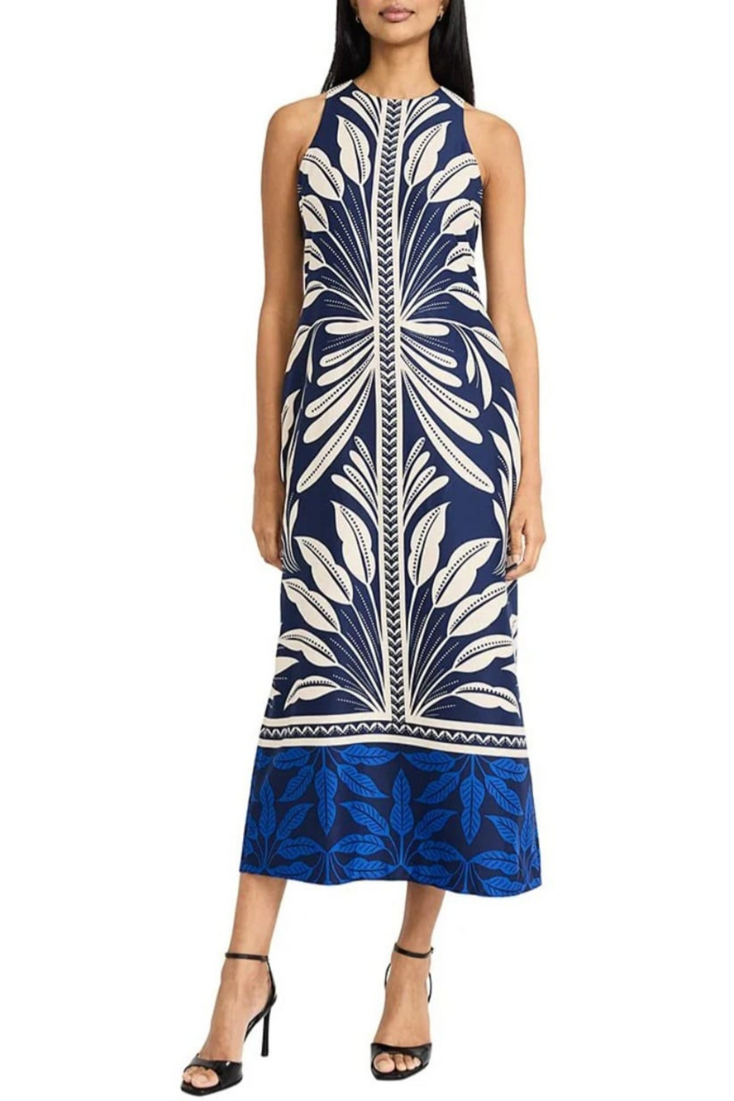 Donna Morgan Multi Print Maxi Dress