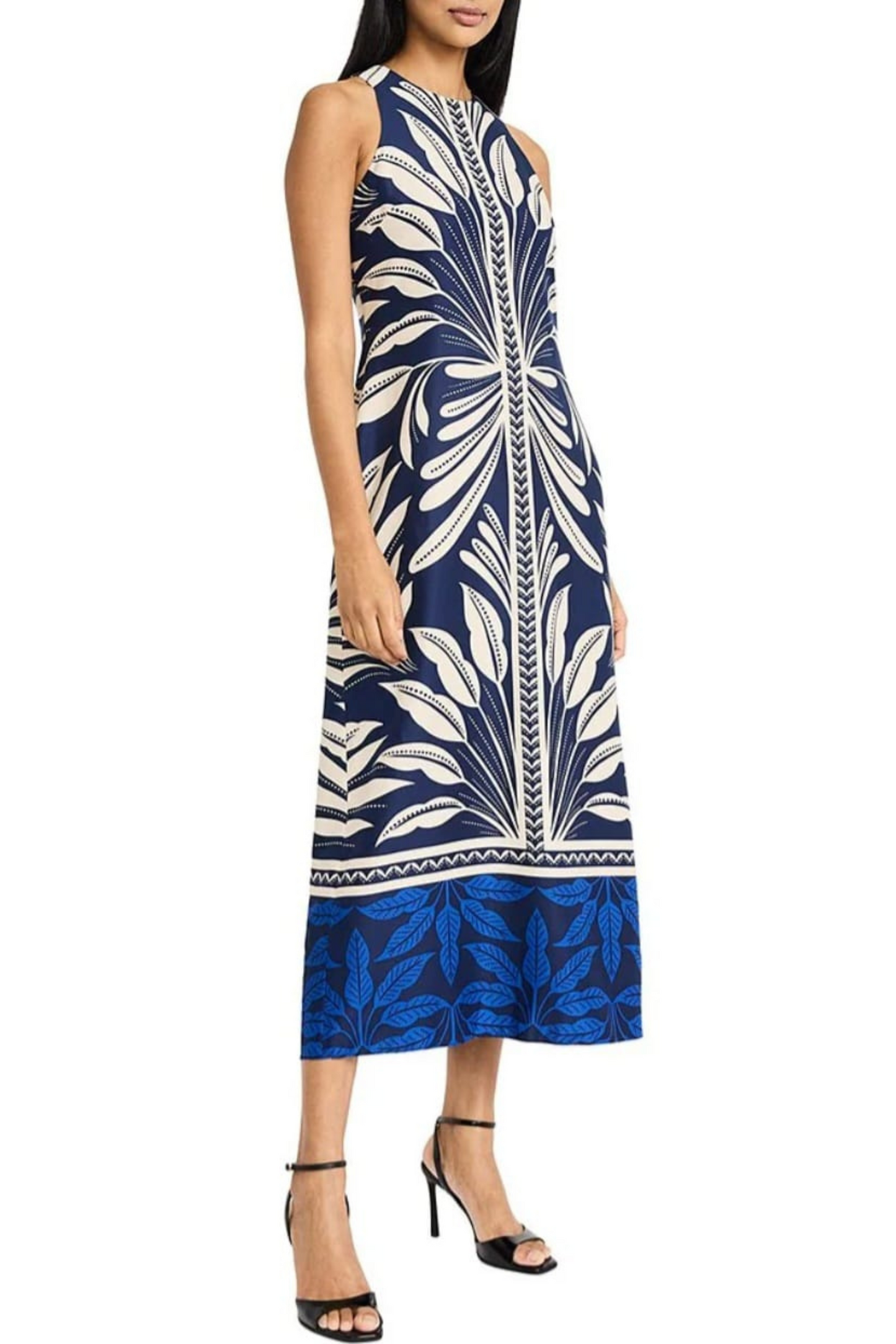 Donna Morgan Multi Print Maxi Dress