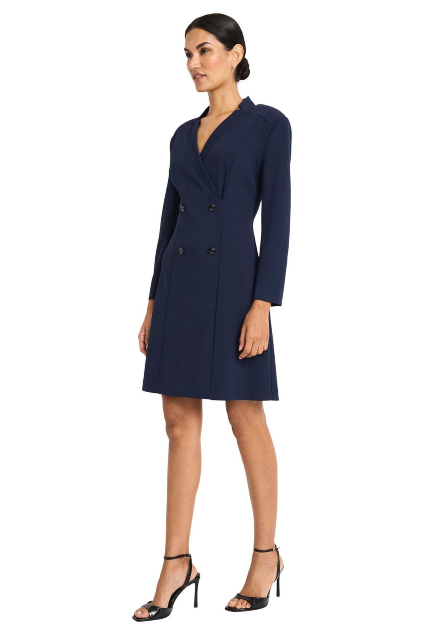 Maggy London Double Breasted Blazer Dress