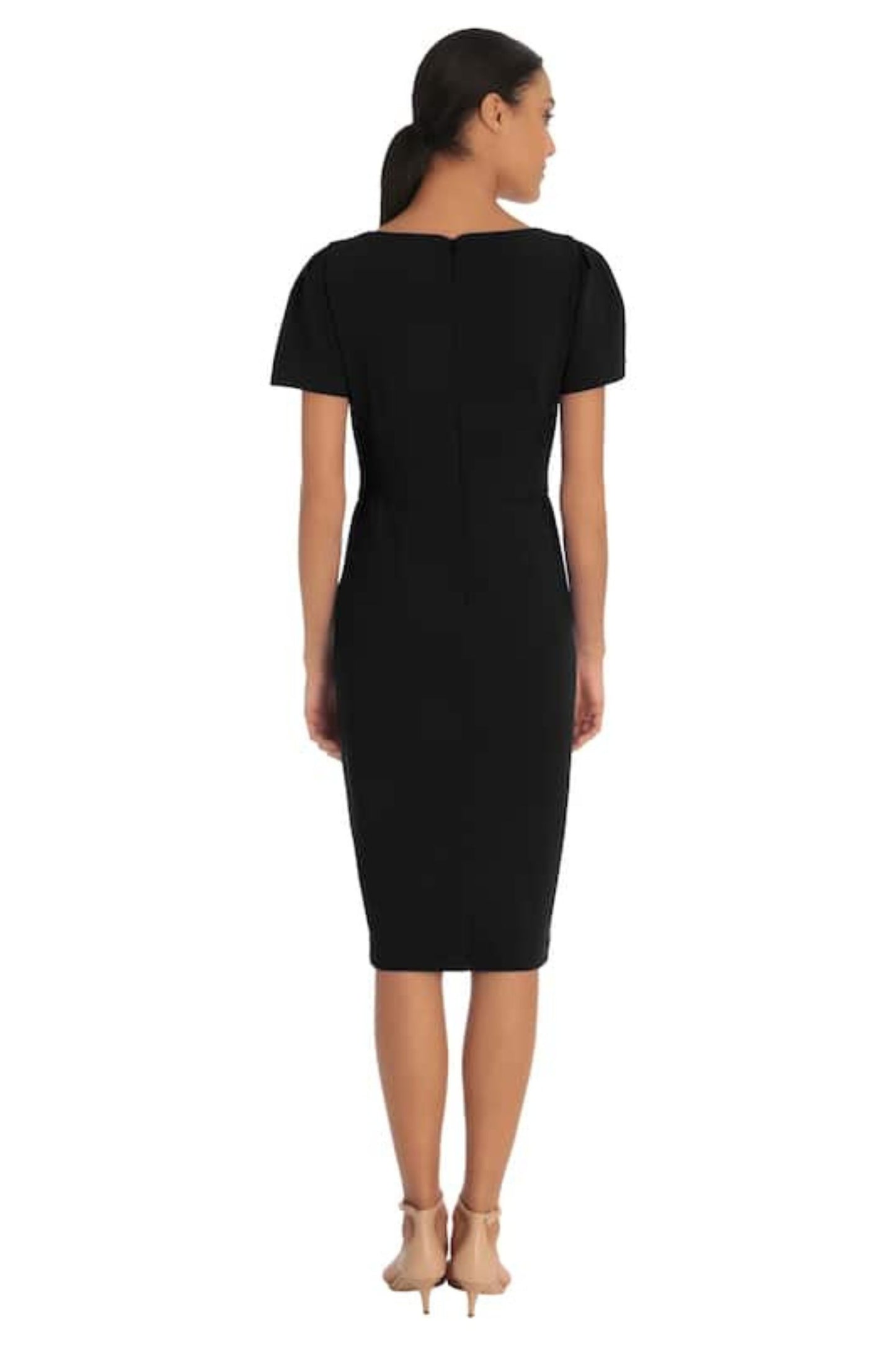 Maggy London Princess Short Sleeve Day Dress