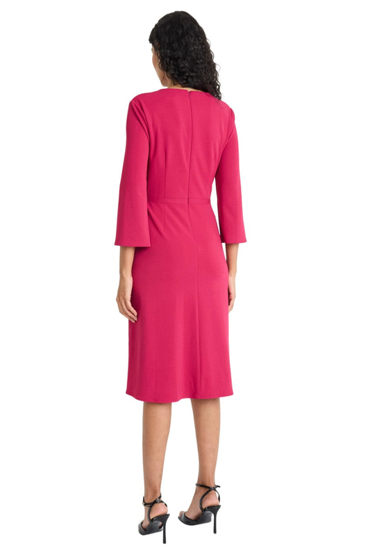 Maggy London 3/4 Sleeve A-Line Dress