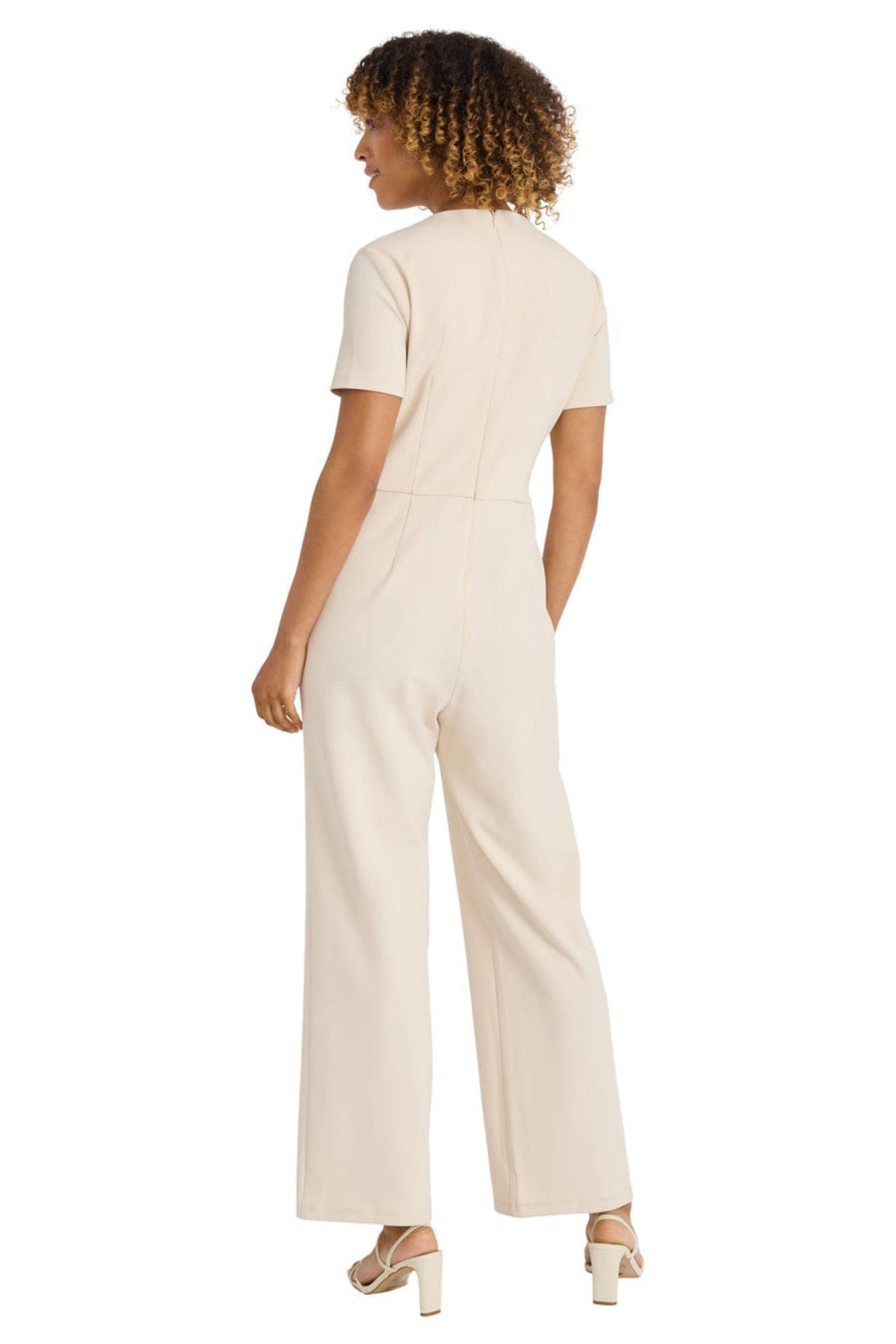 Maggy London Short Sleeve Jumpsuit