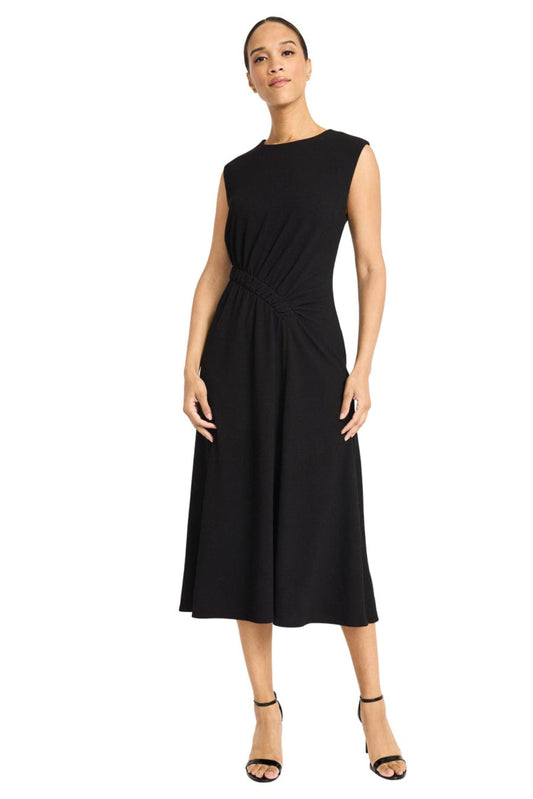 Maggy London Sleeveless A-Line Midi Dress