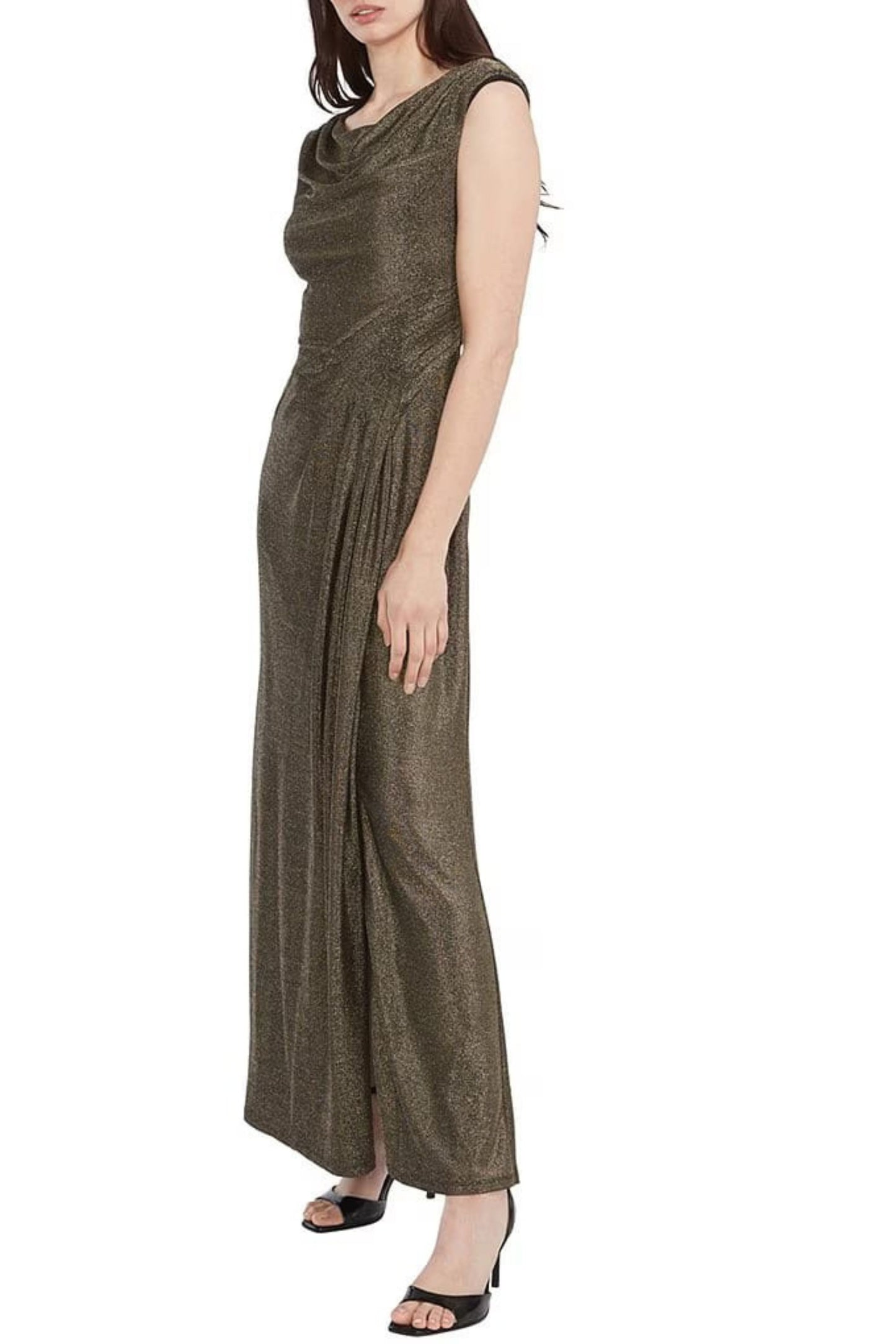 Maggy London Shimmer Long Evening Dress