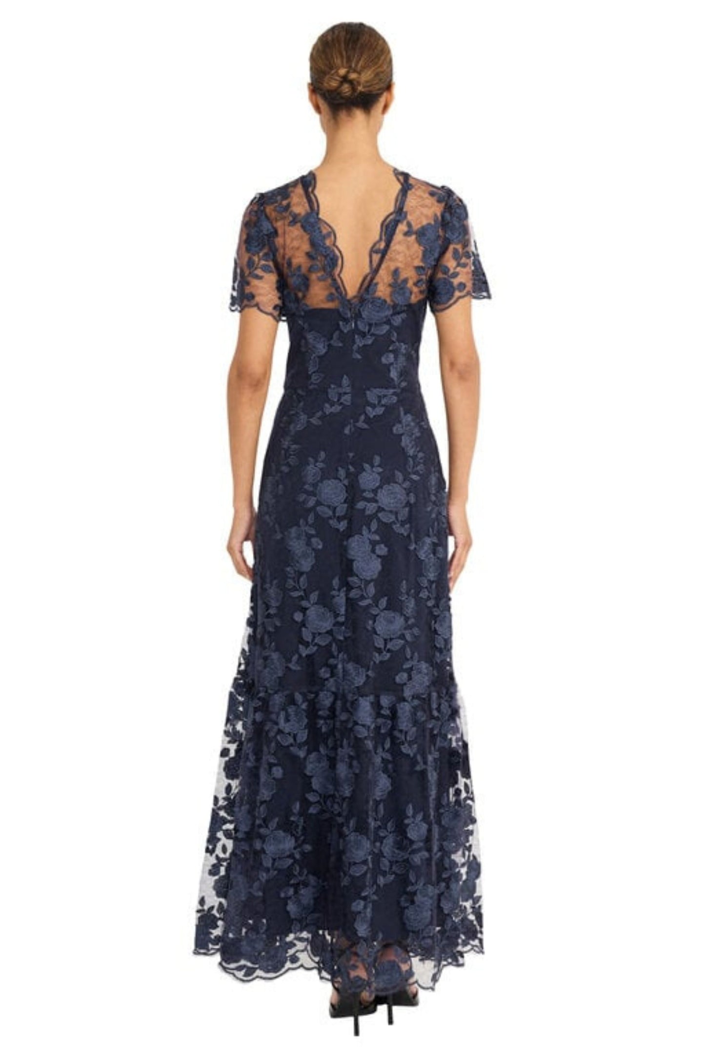 Maggy London Embroidery Lace Special Occasion Dress