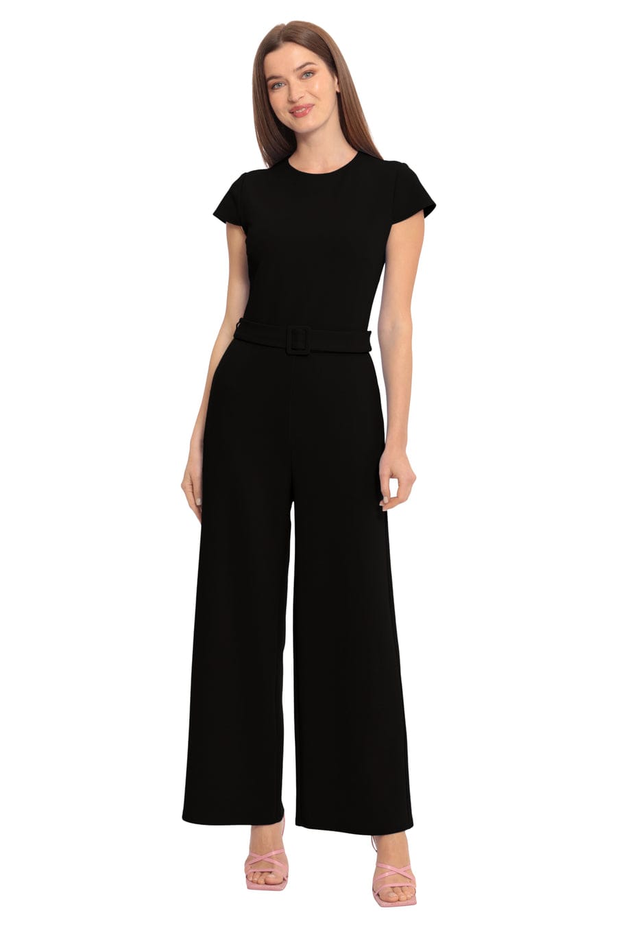 Maggy London Short Sleeve Jumpsuit