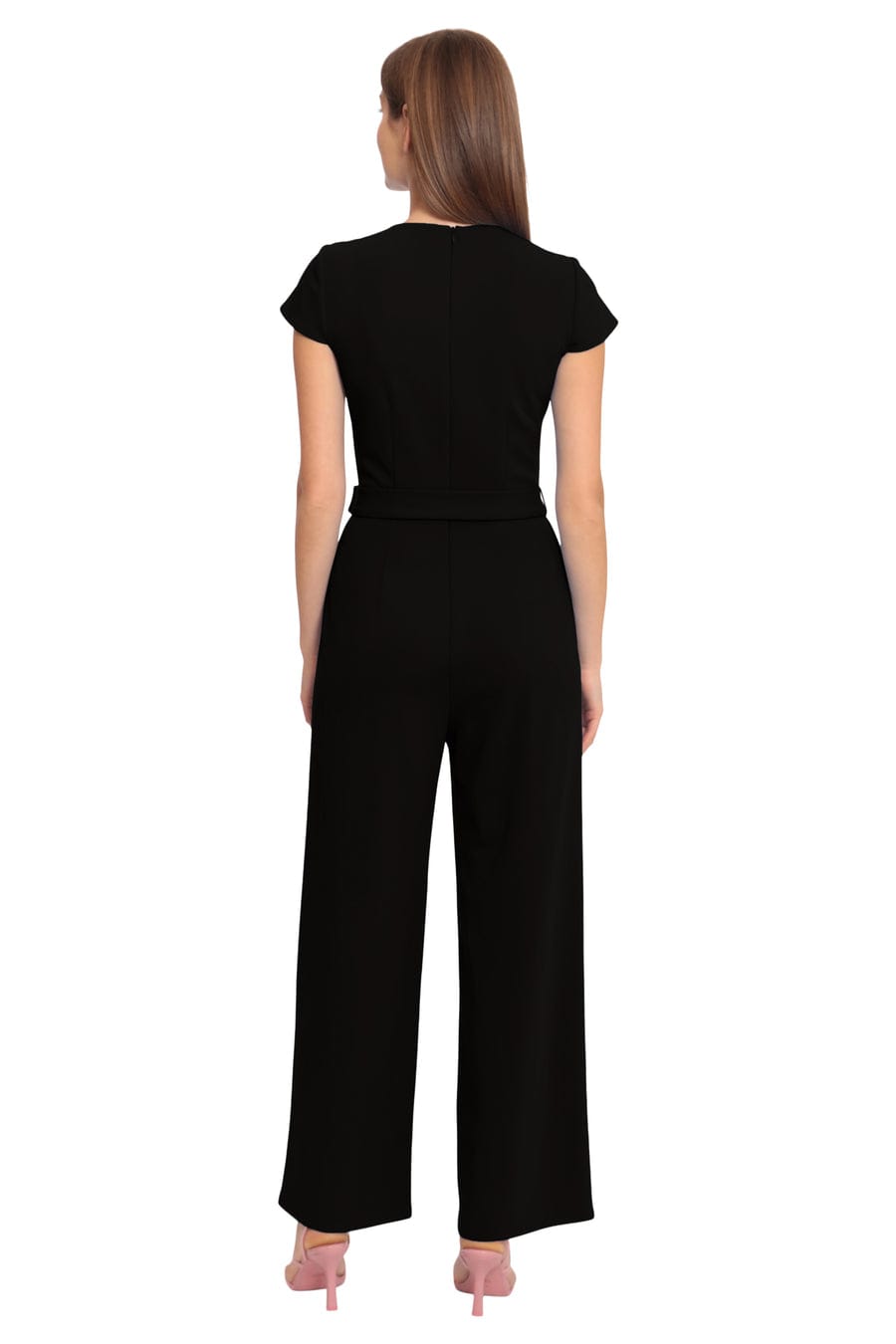 Maggy London Short Sleeve Jumpsuit