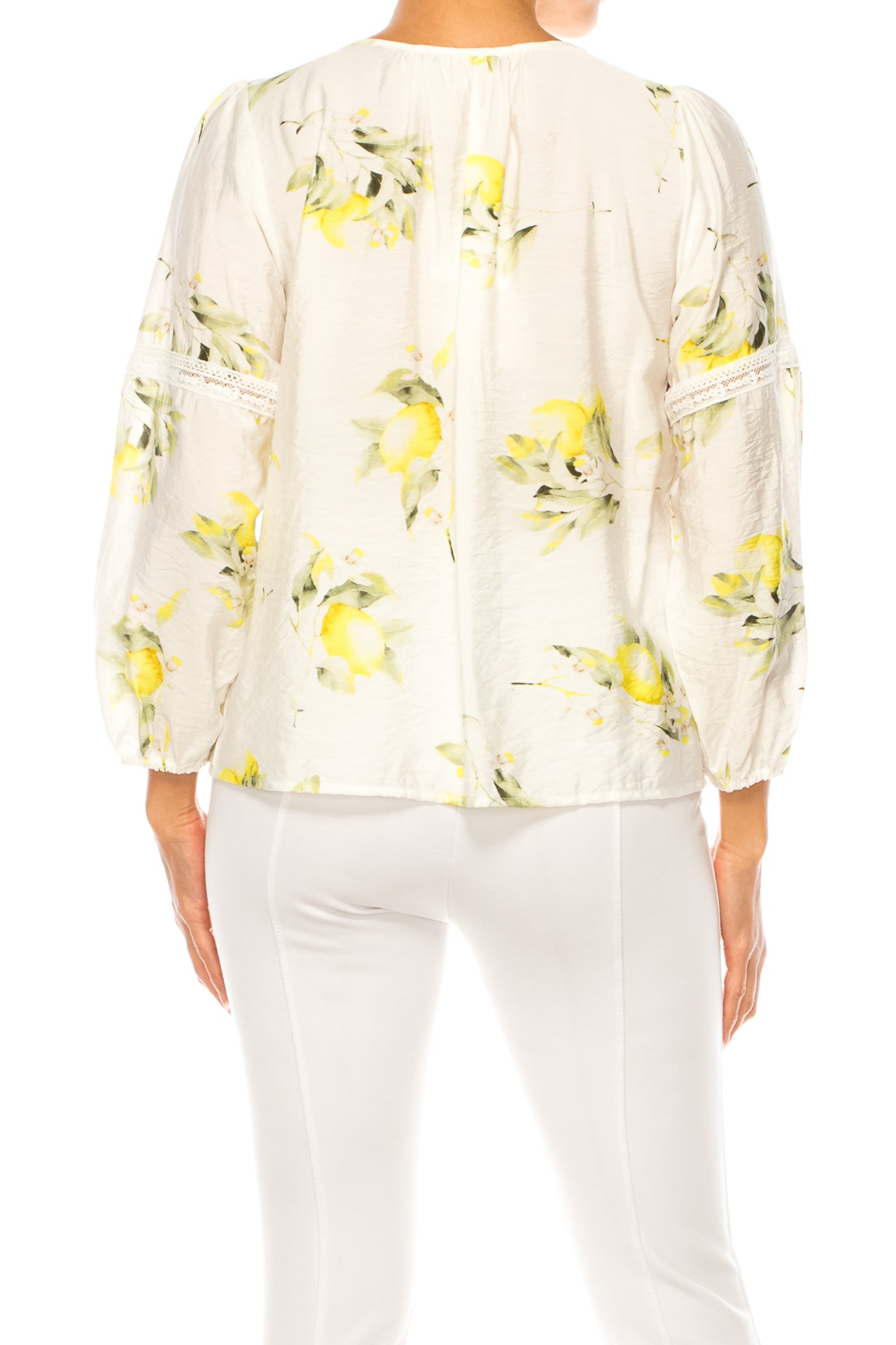 Hester & Orchard Floral Peasant Top