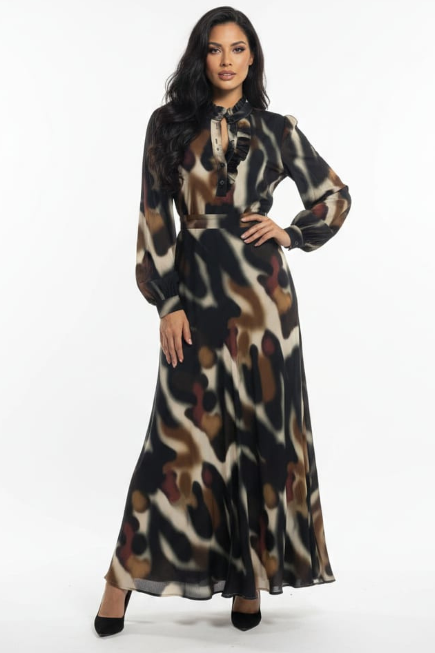 LOLA Two Piece Silk Skirt Set