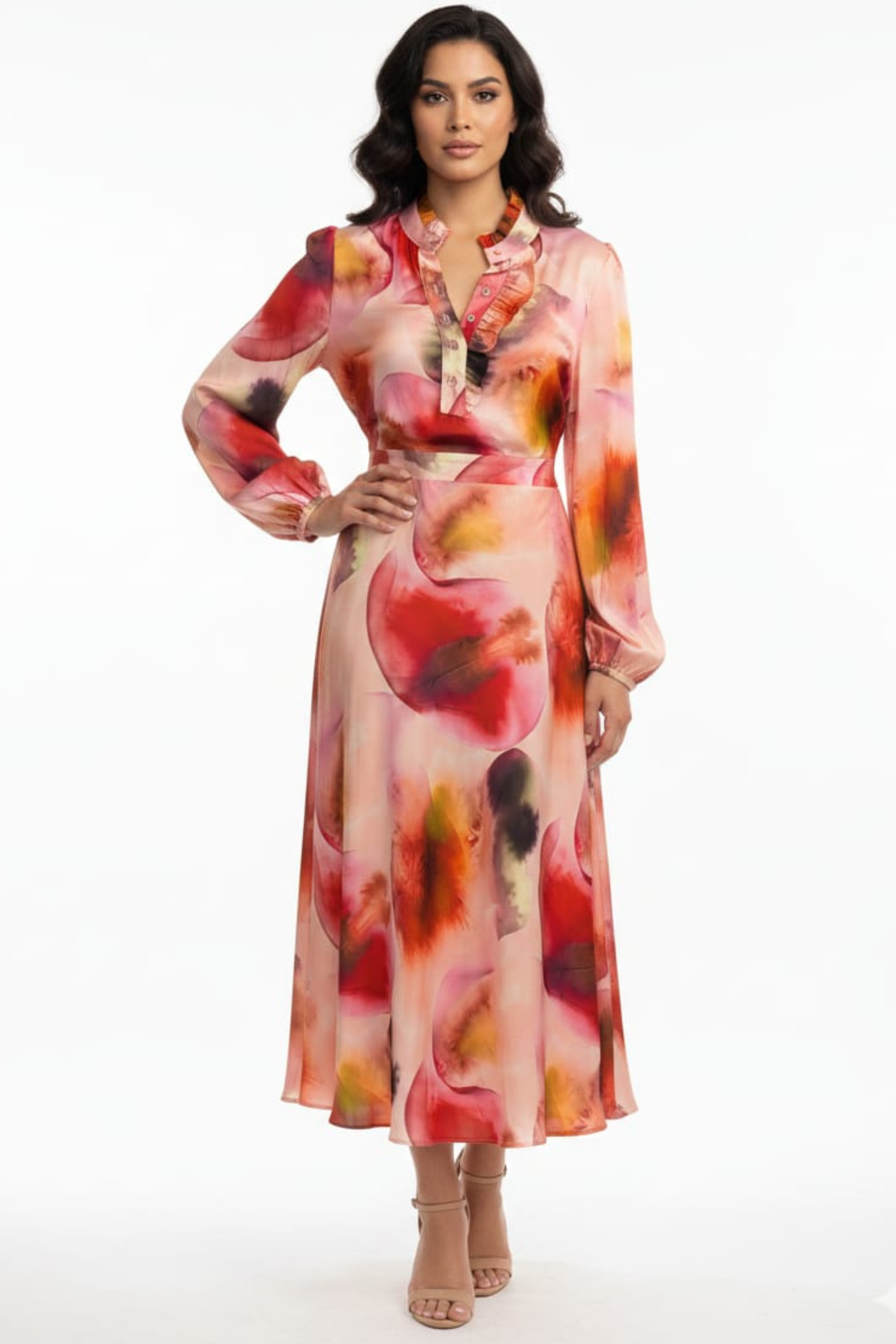 LOLA Two Piece Silk Skirt Set