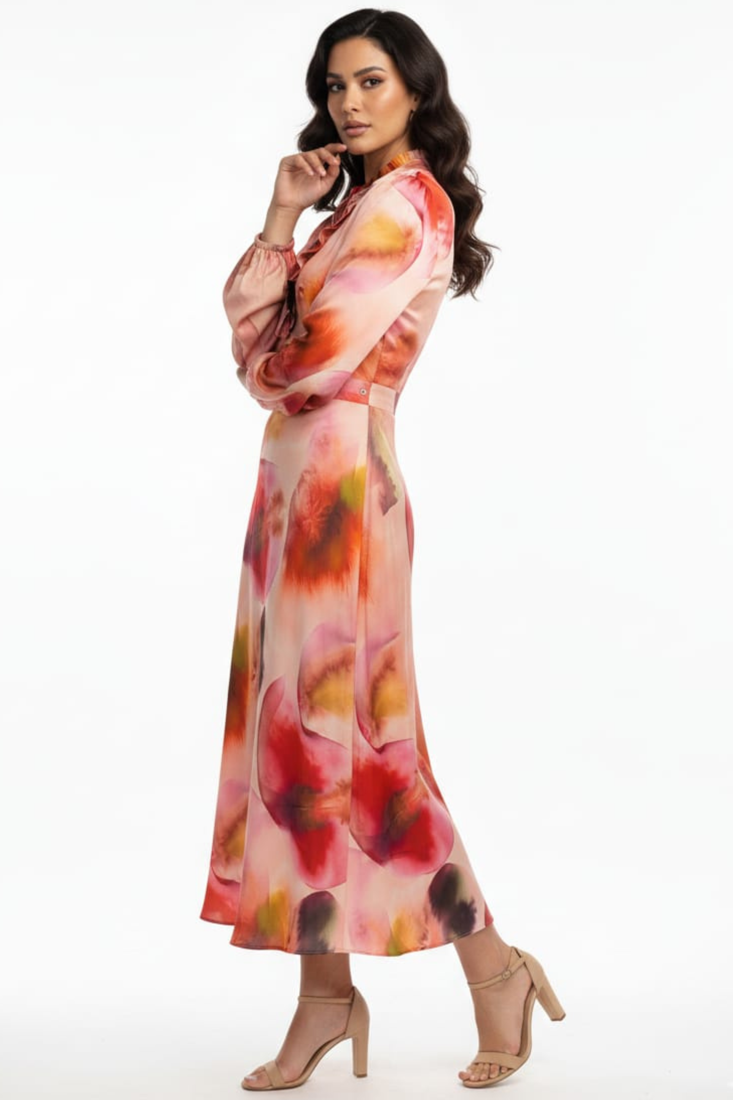 LOLA Two Piece Silk Skirt Set