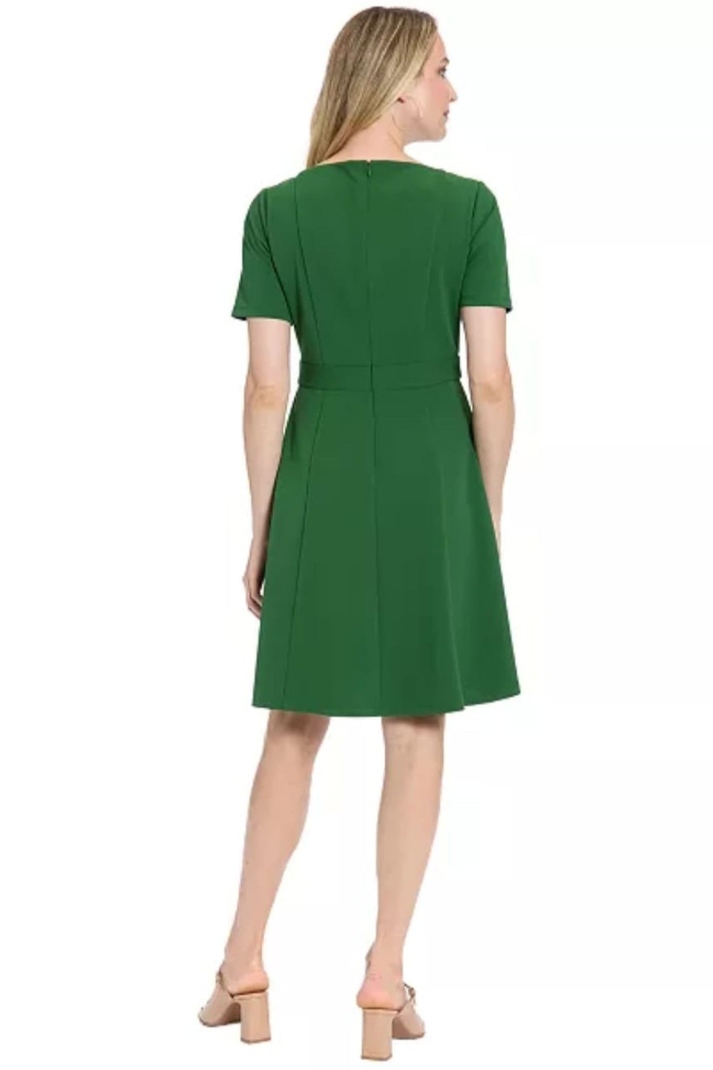 London Times Overlay Sheath Dress