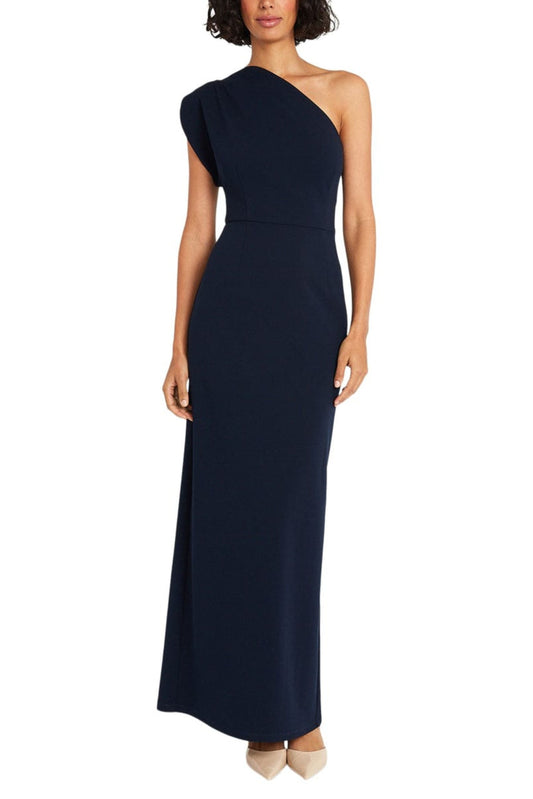 Maggy London One Shoulder Sheath Evening Dress