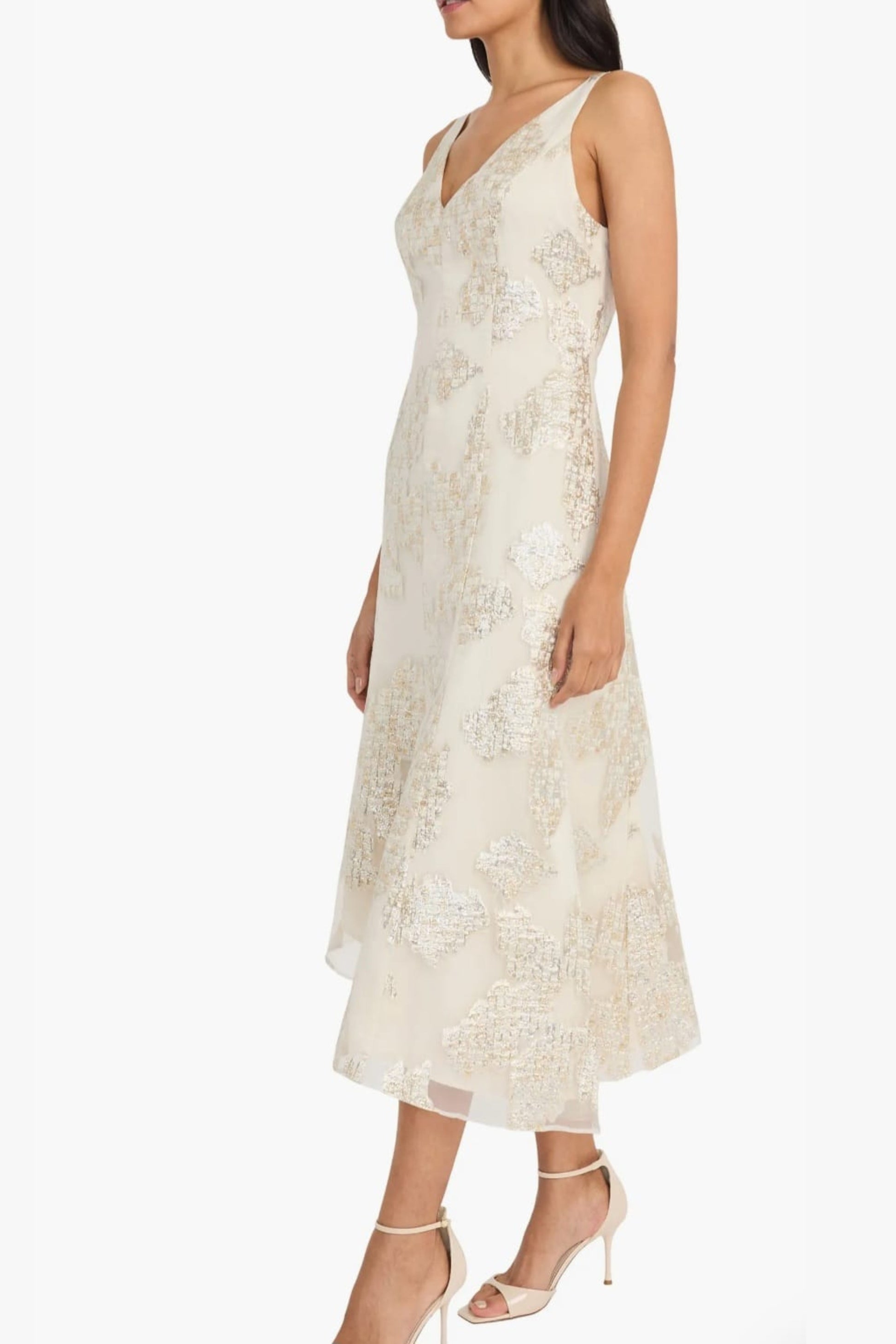 Maggy London Sweetheart Midi Evening Dress New Yorker's Apparel Maggy London Sweetheart Midi Evening Dress New Yorker's Apparel