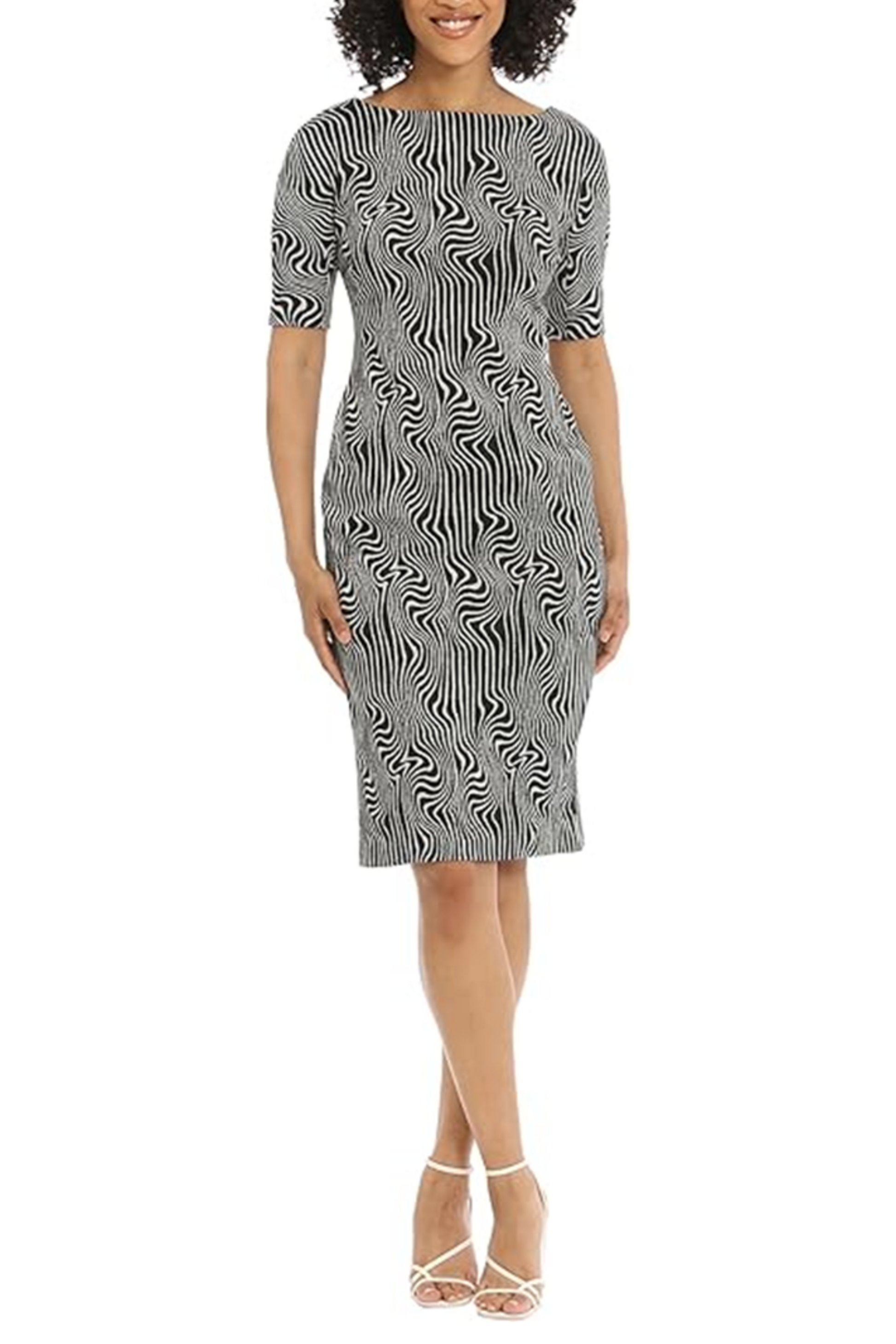 Maggy London Psychedelic Sheath Dress PLUS SIZE New Yorker's Apparel Maggy London Psychedelic Sheath Dress PLUS SIZE New Yorker's Apparel