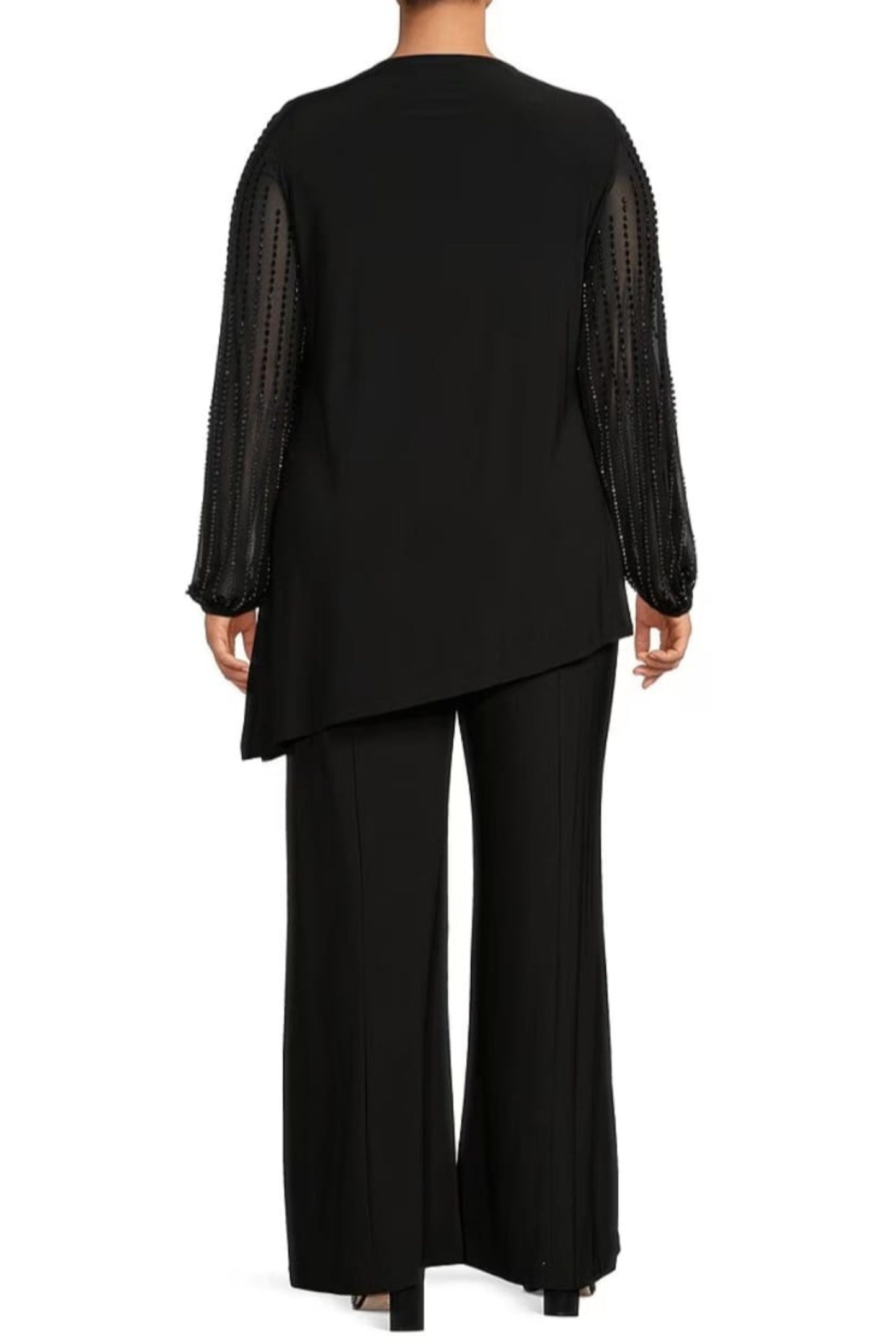 Marina Asymmetrical Two-Piece Pant Set