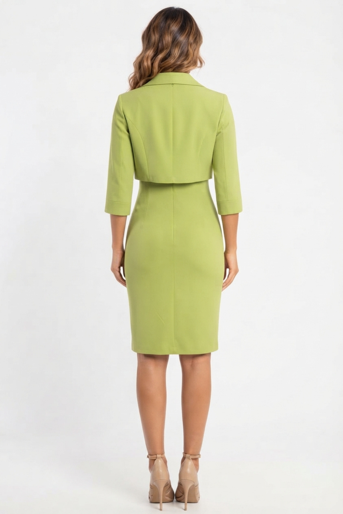 Maya Brooke 2 Piece 3/4 Sleeve Jacket Dress (MORE COLORS)