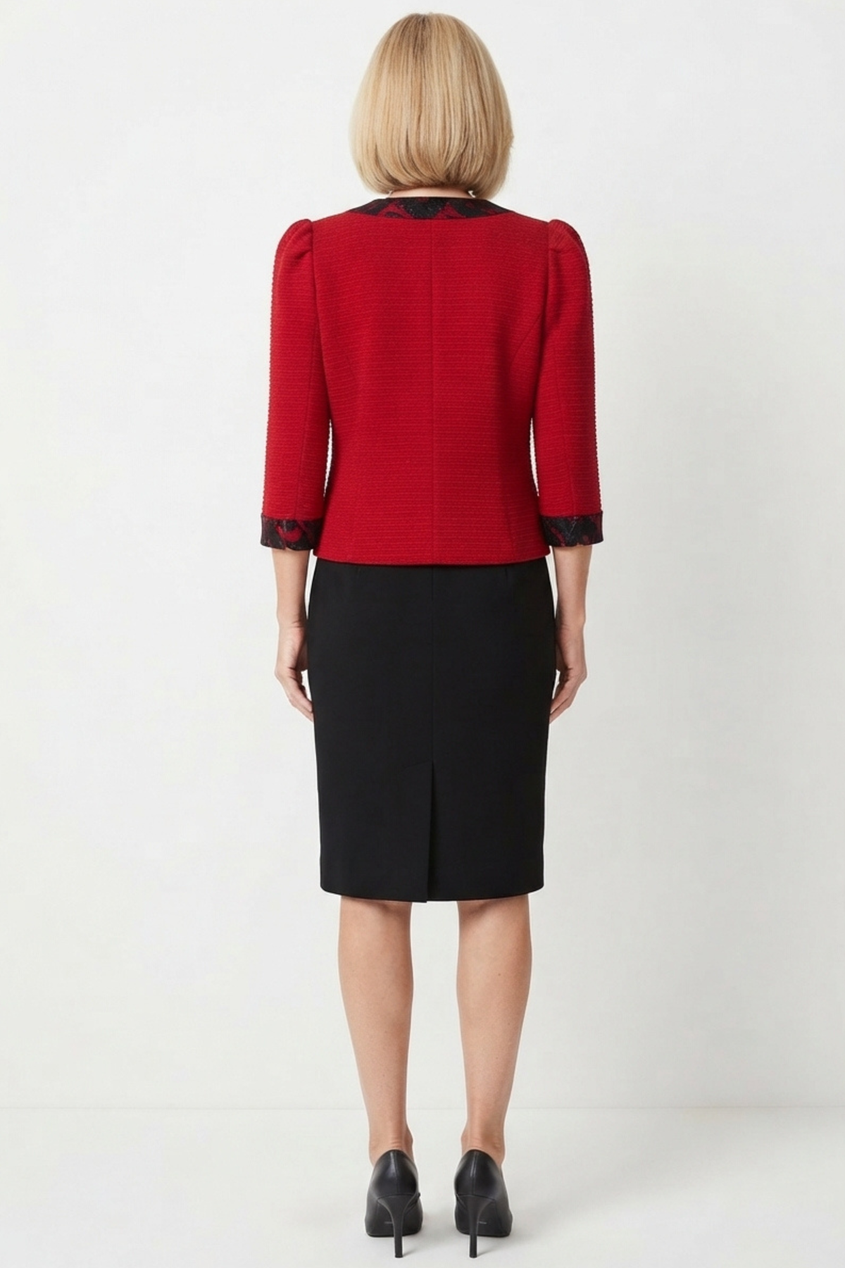 Maya Brooke Embroidered Sequin 2-Pc Jacket Dress