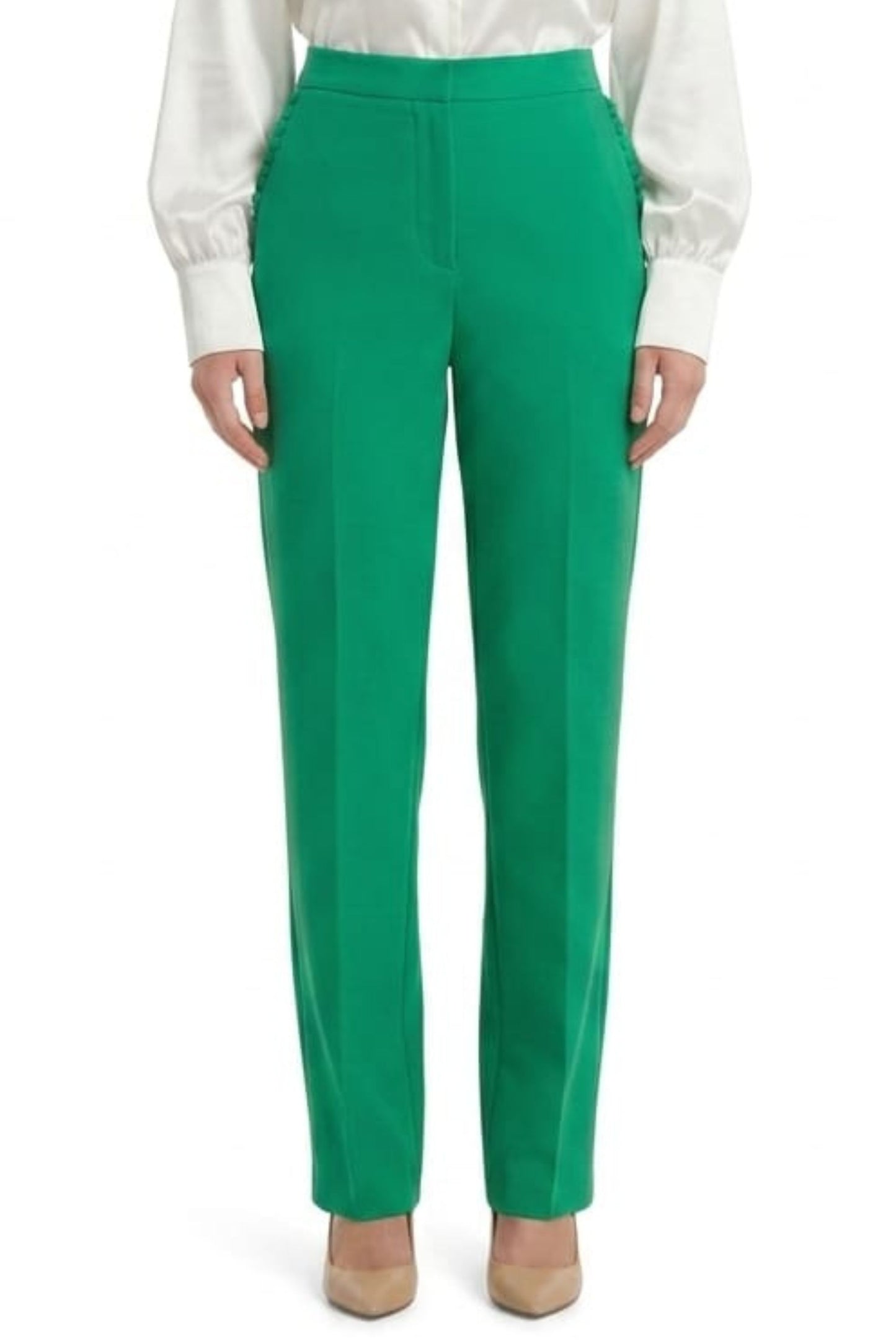 Zac & Rachel Pleated Pocket Slim Ankle Pants