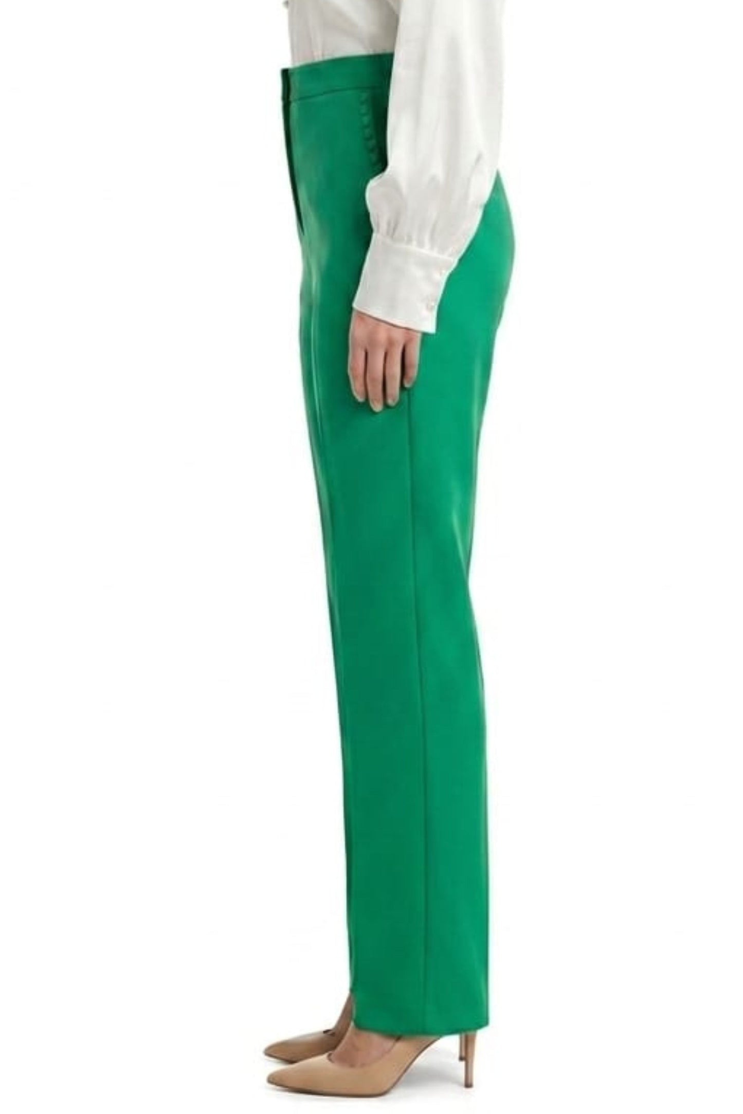 Zac & Rachel Pleated Pocket Slim Ankle Pants