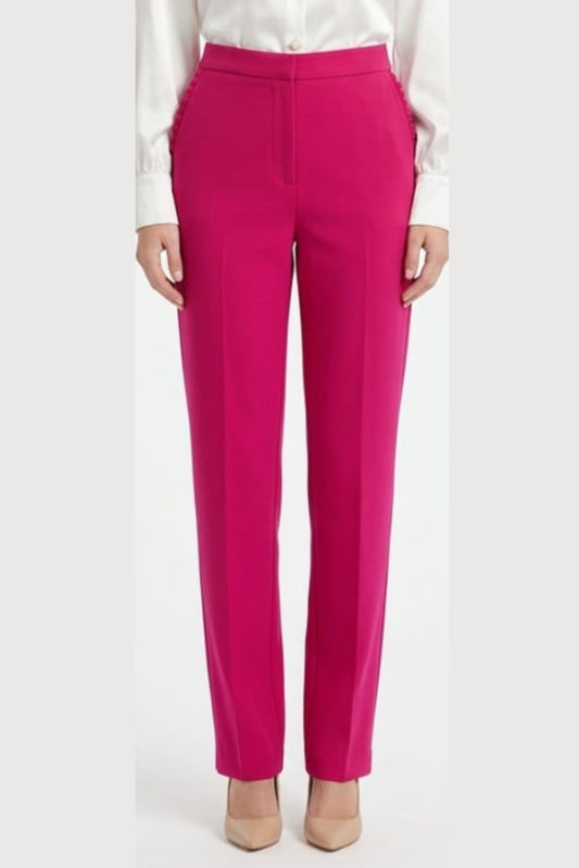 Zac & Rachel Pleated Pocket Slim Ankle Pants