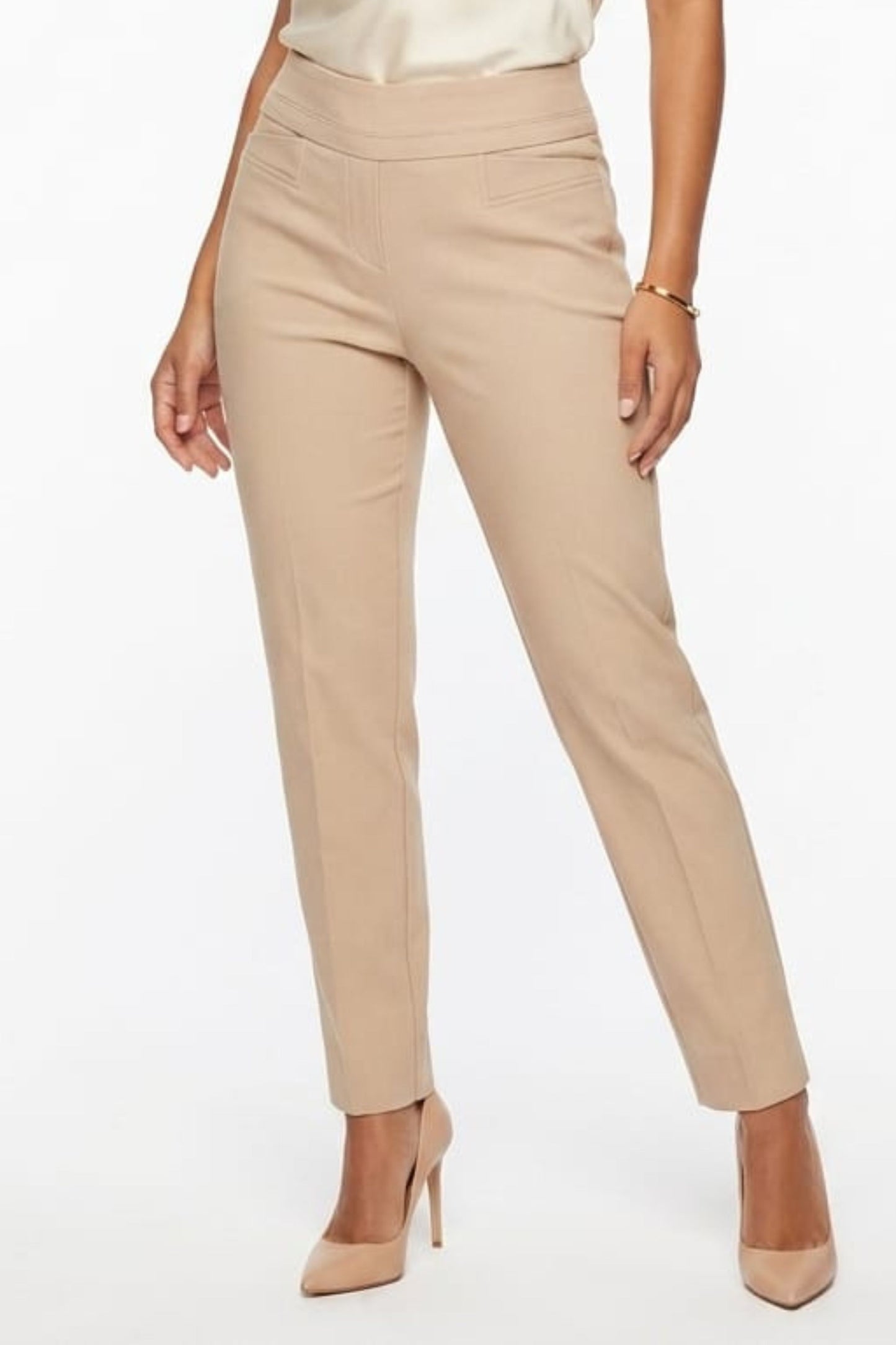 Zac & Rachel Women’s Pull-On Slim Ankle Pants