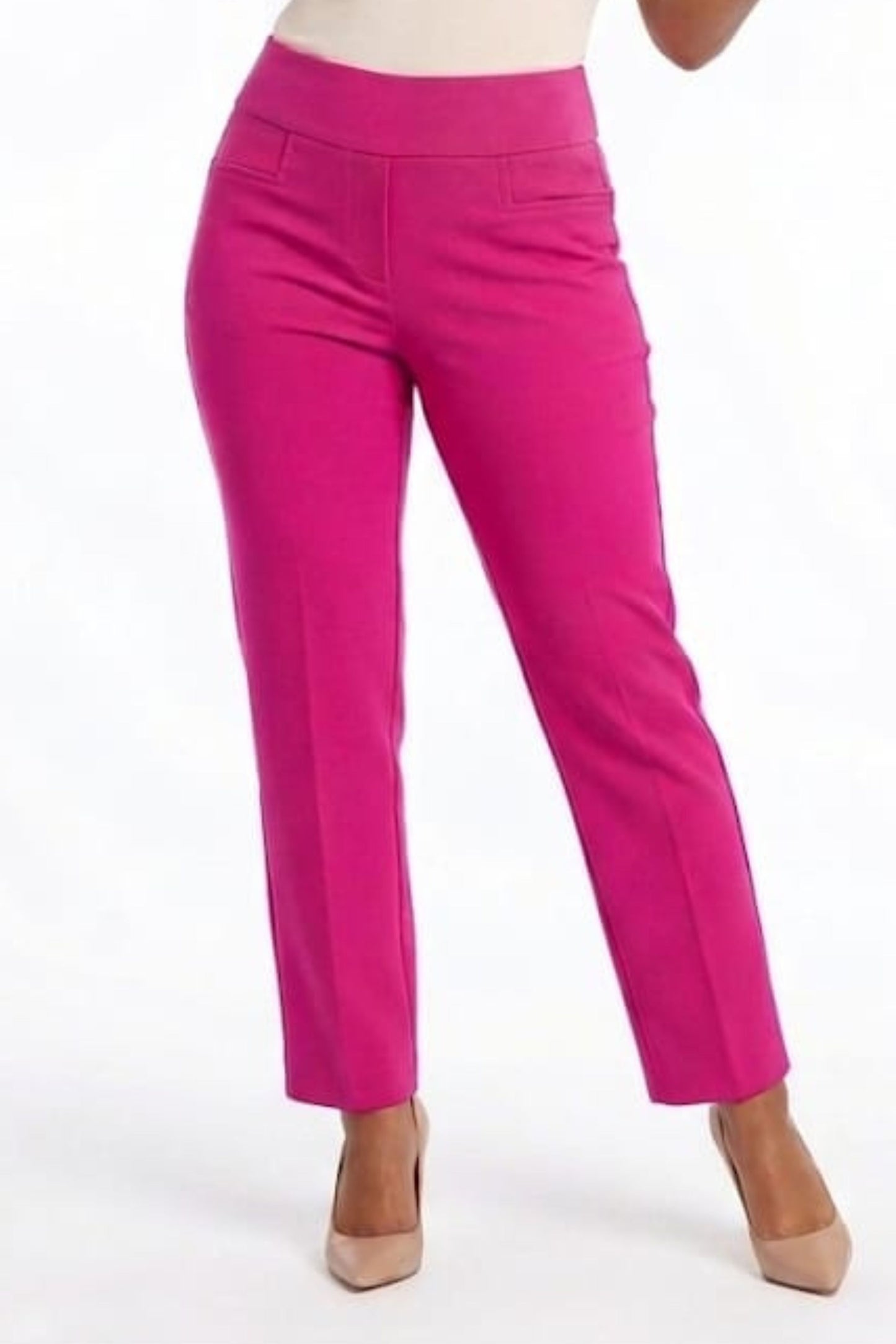 Zac & Rachel Women’s Pull-On Slim Ankle Pants
