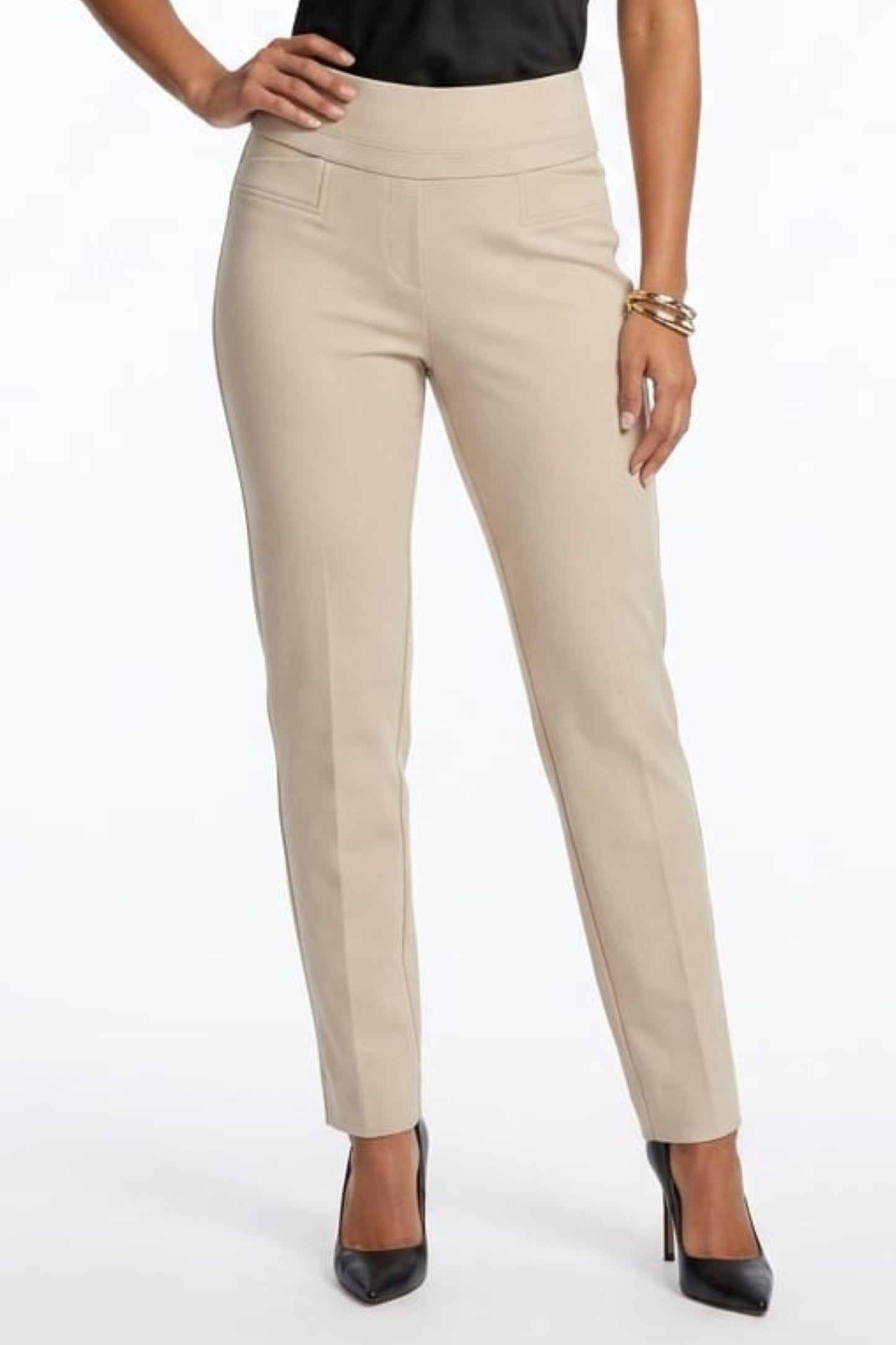 Zac & Rachel Women’s Pull-On Slim Ankle Pants