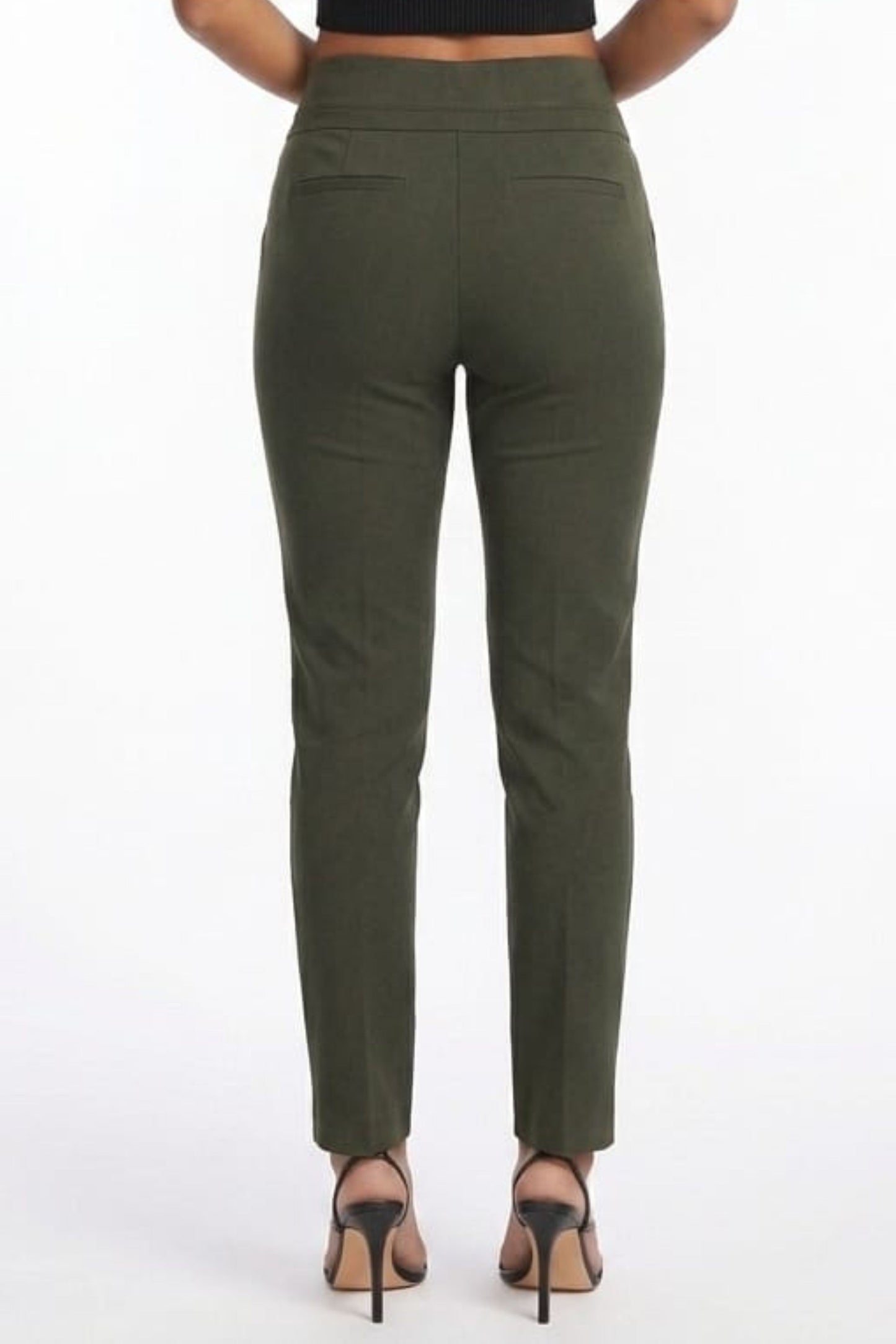 Zac & Rachel Women’s Pull-On Slim Ankle Pants