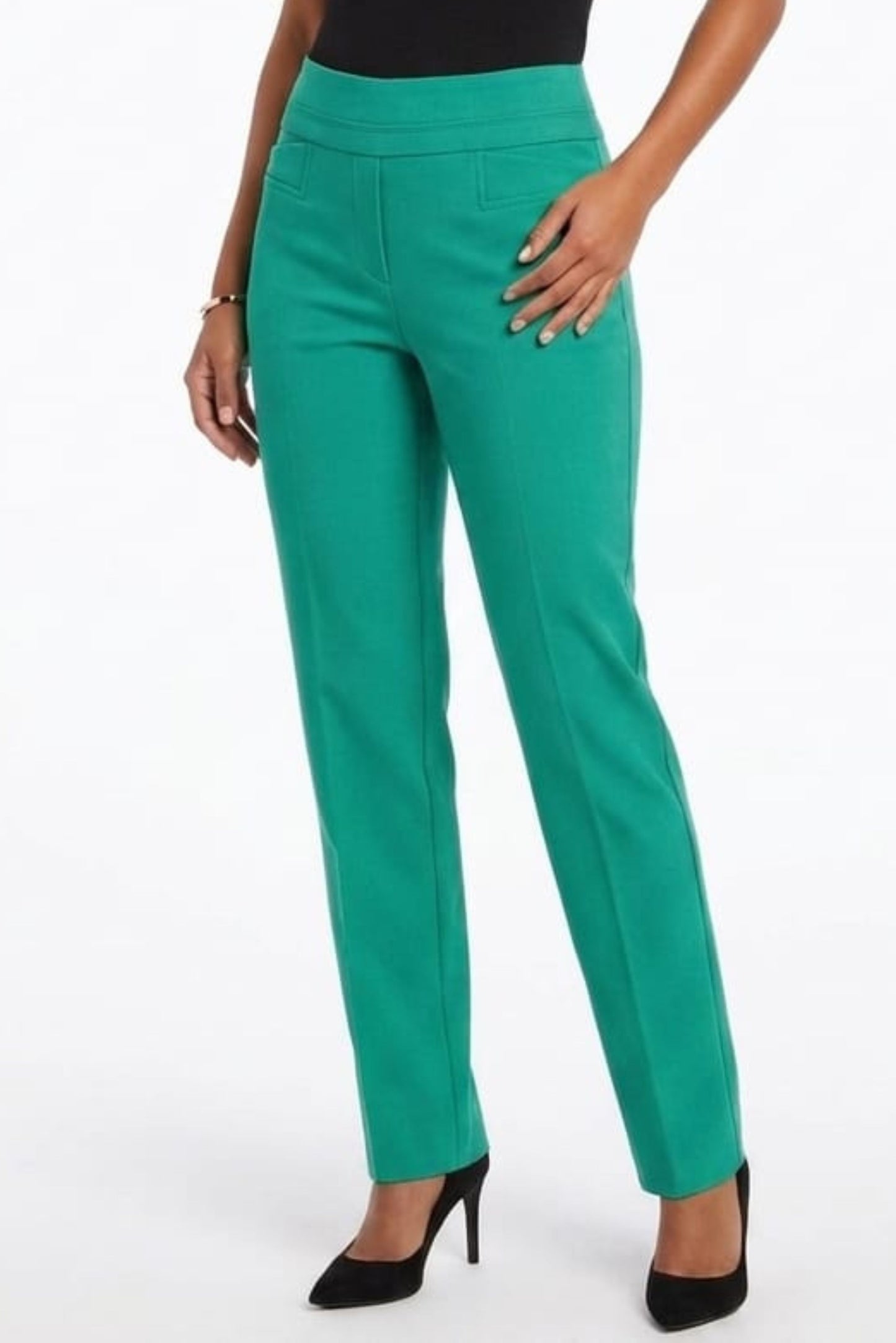 Zac & Rachel Women’s Pull-On Slim Ankle Pants