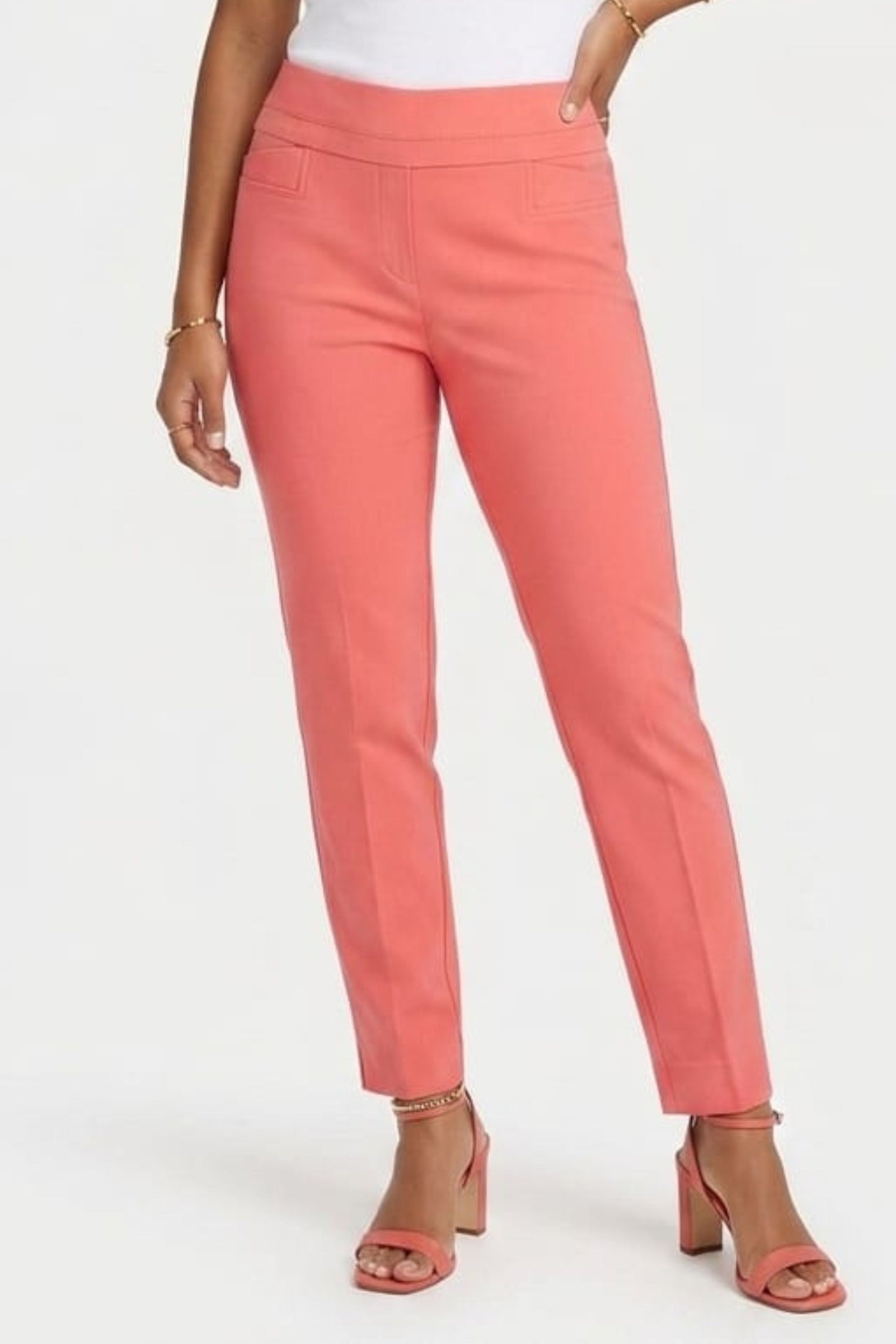 Zac & Rachel Women’s Pull-On Slim Ankle Pants