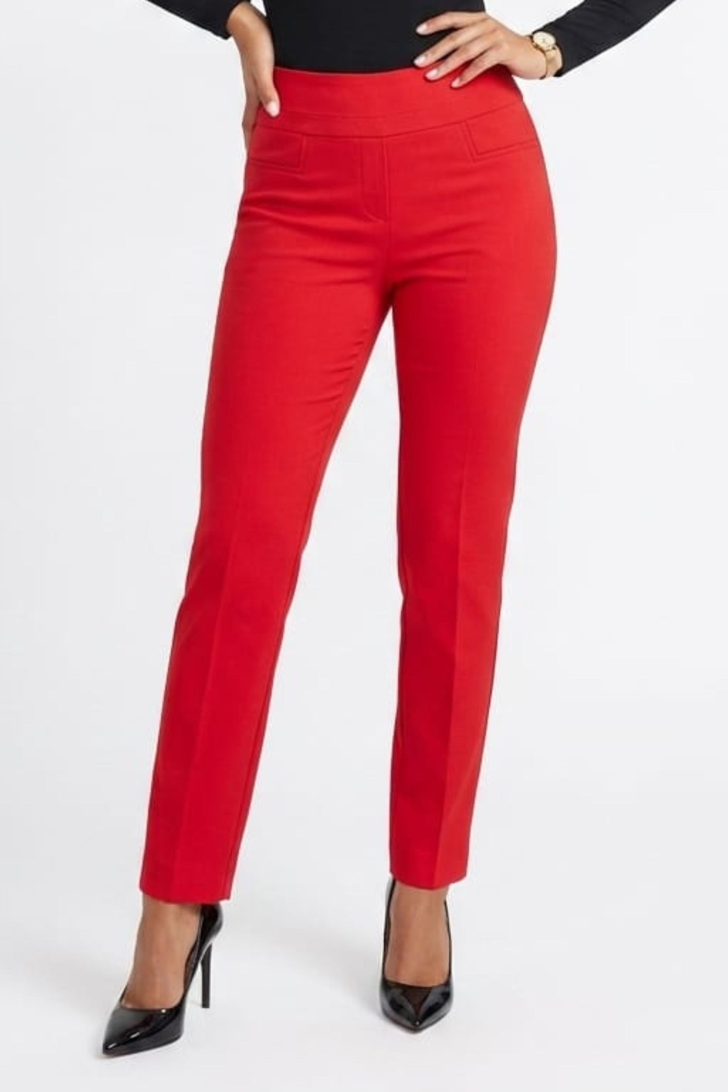 Zac & Rachel Women’s Pull-On Slim Ankle Pants
