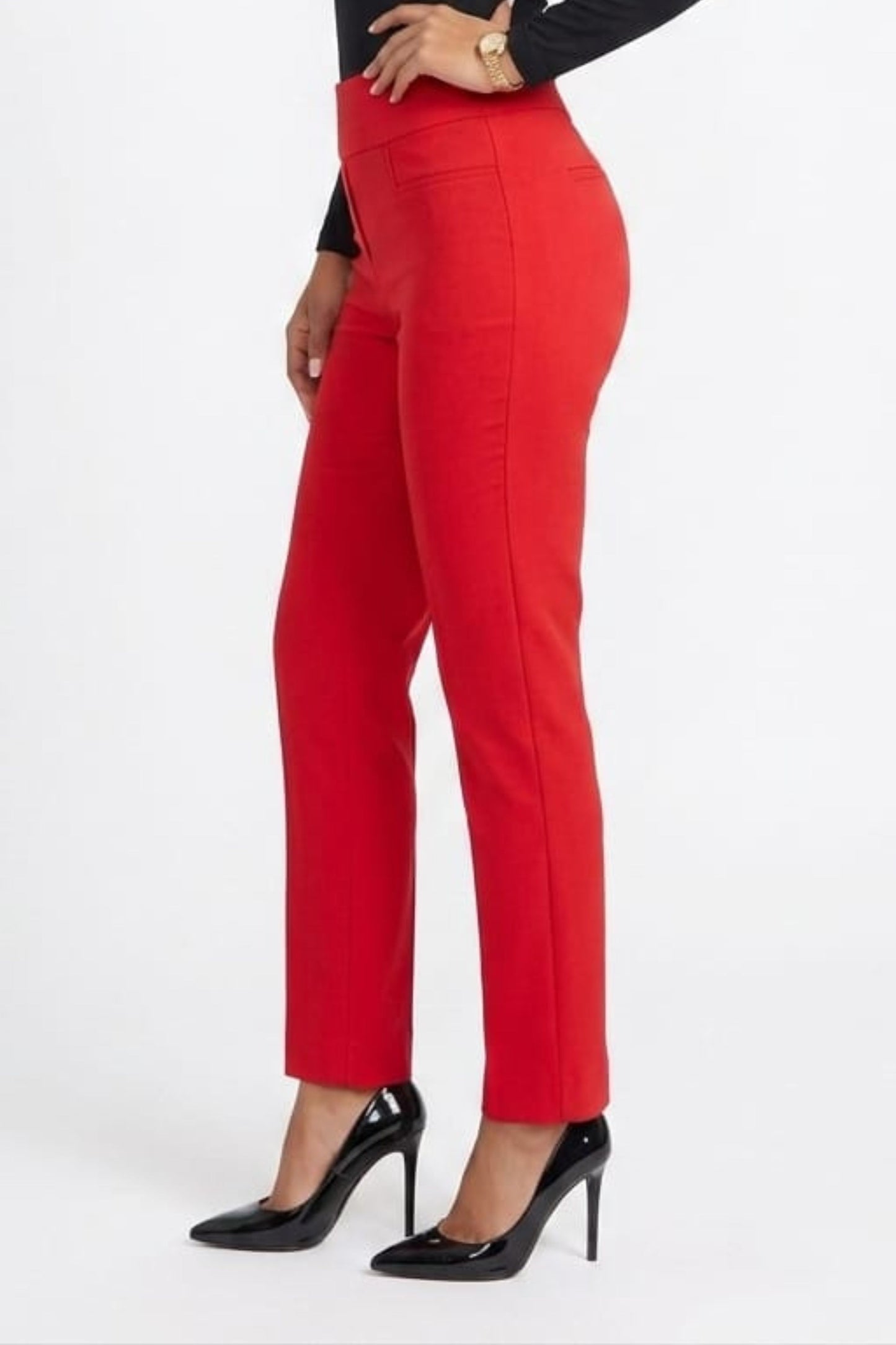 Zac & Rachel Women’s Pull-On Slim Ankle Pants