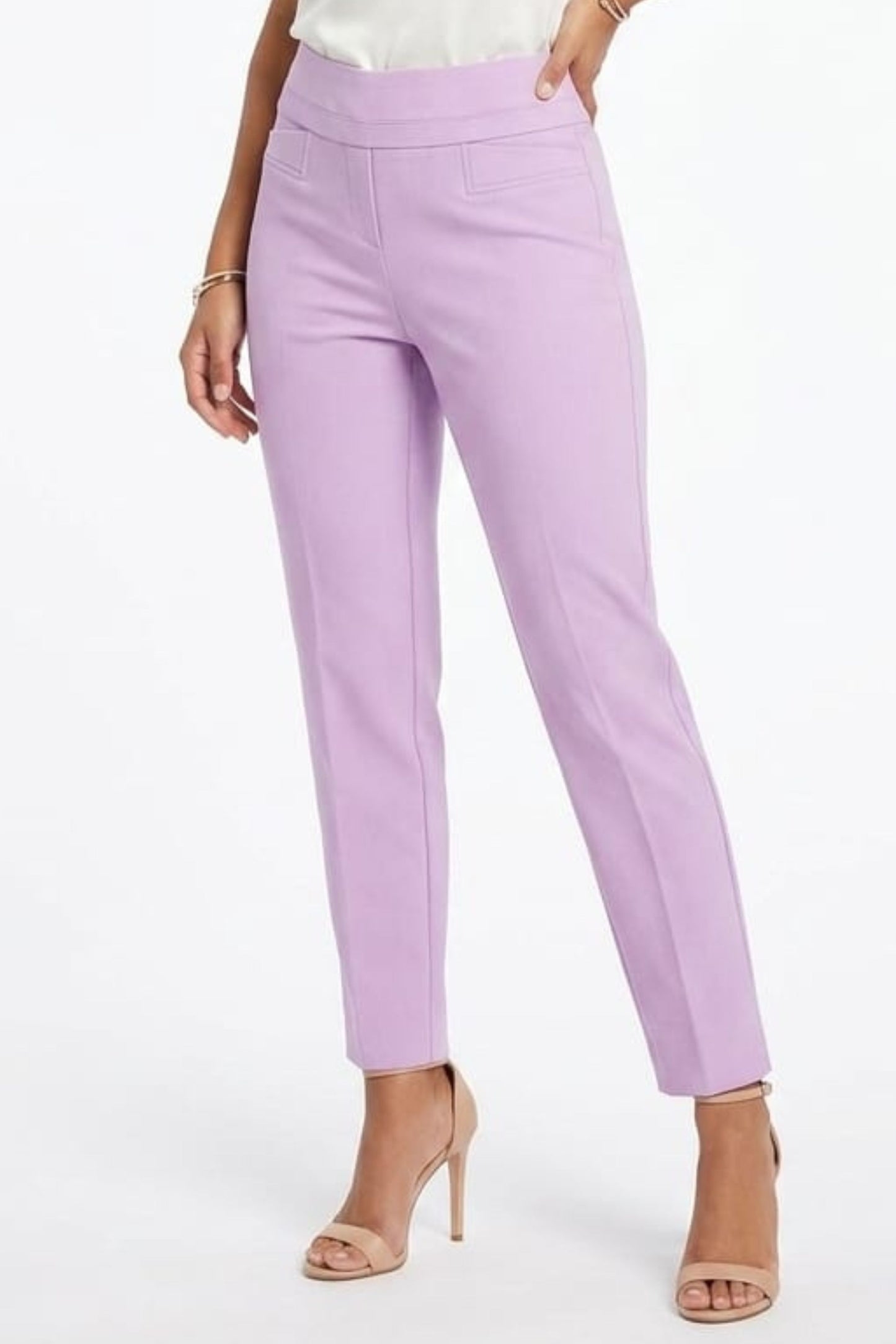 Zac & Rachel Women’s Pull-On Slim Ankle Pants