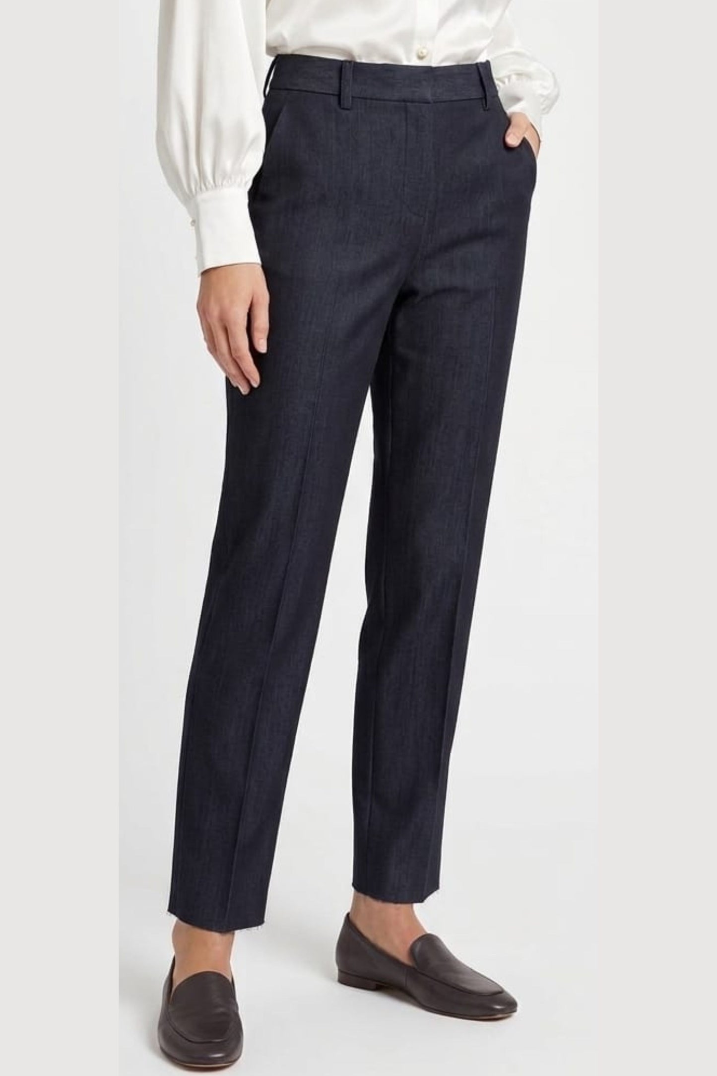 Zac & Rachel Slim Ankle Belted Pants