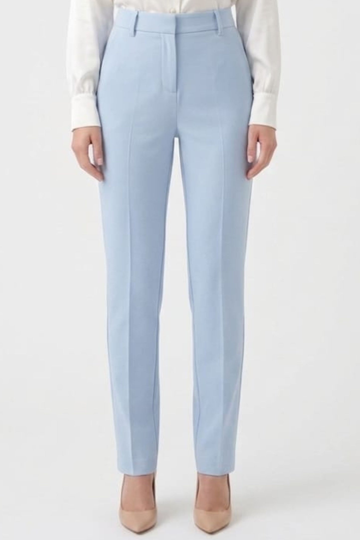Zac & Rachel Slim Ankle Belted Pants
