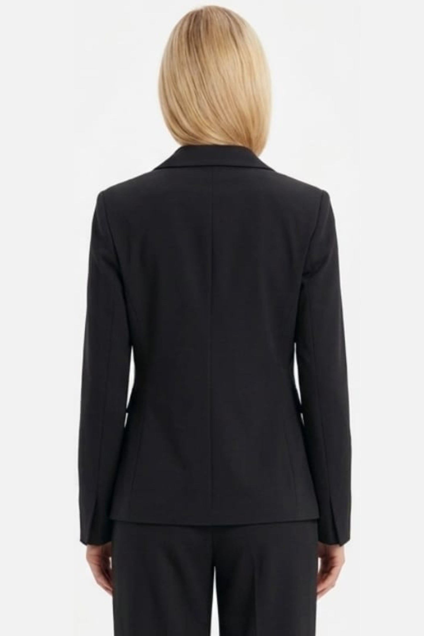 Zac & Rachel Notched Lapel Single Button Blazer