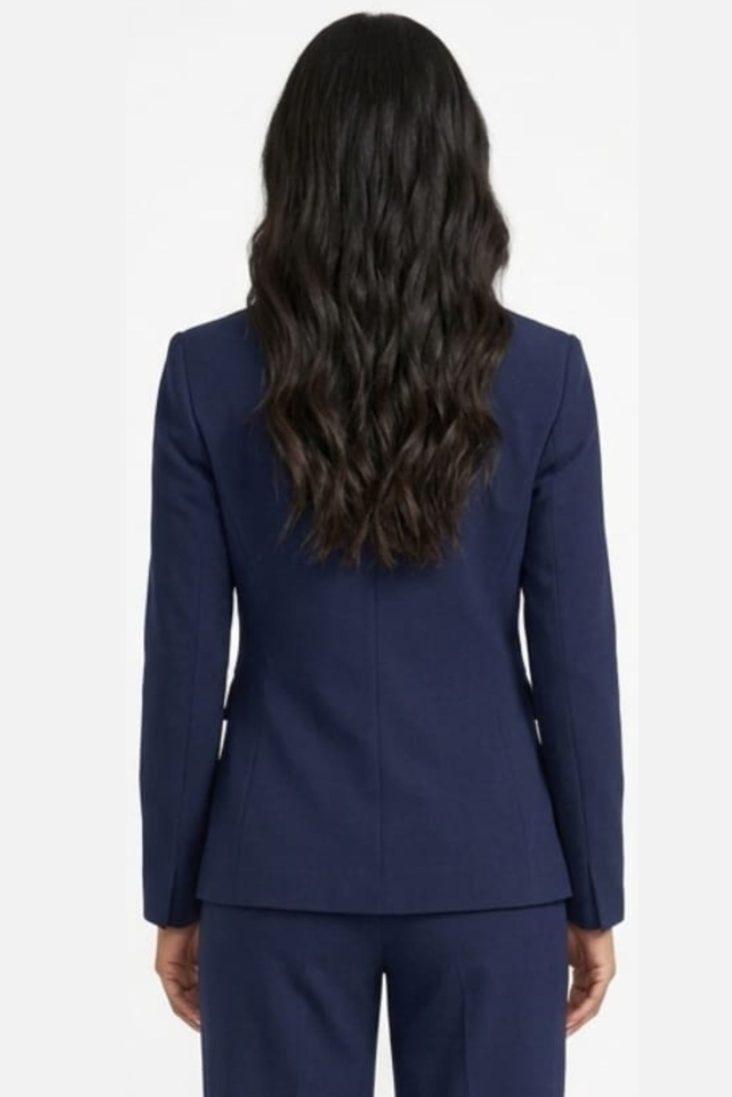 Zac & Rachel Notched Lapel Single Button Blazer