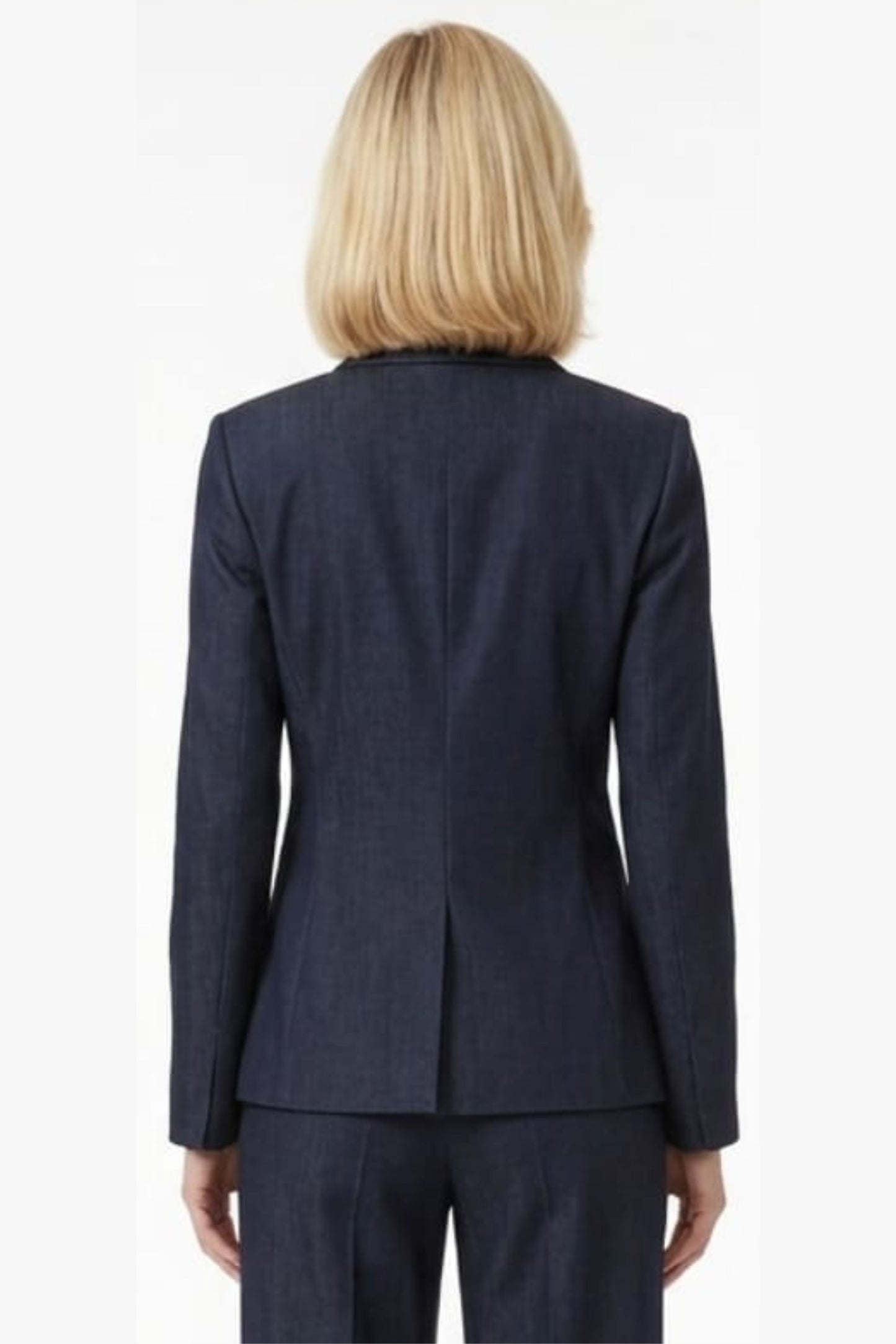Zac & Rachel Notched Lapel Single Button Blazer
