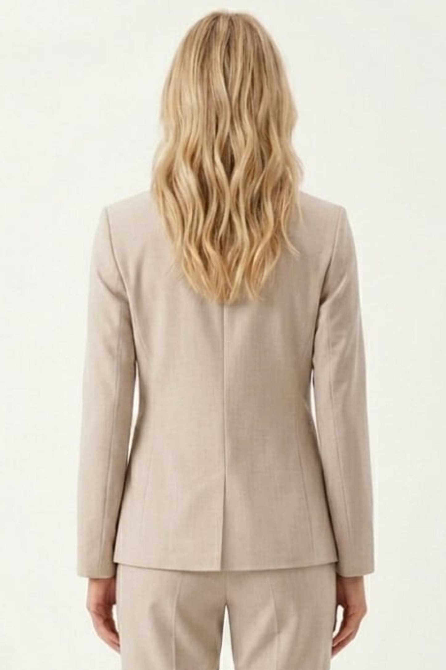 Zac & Rachel Notched Lapel Single Button Blazer