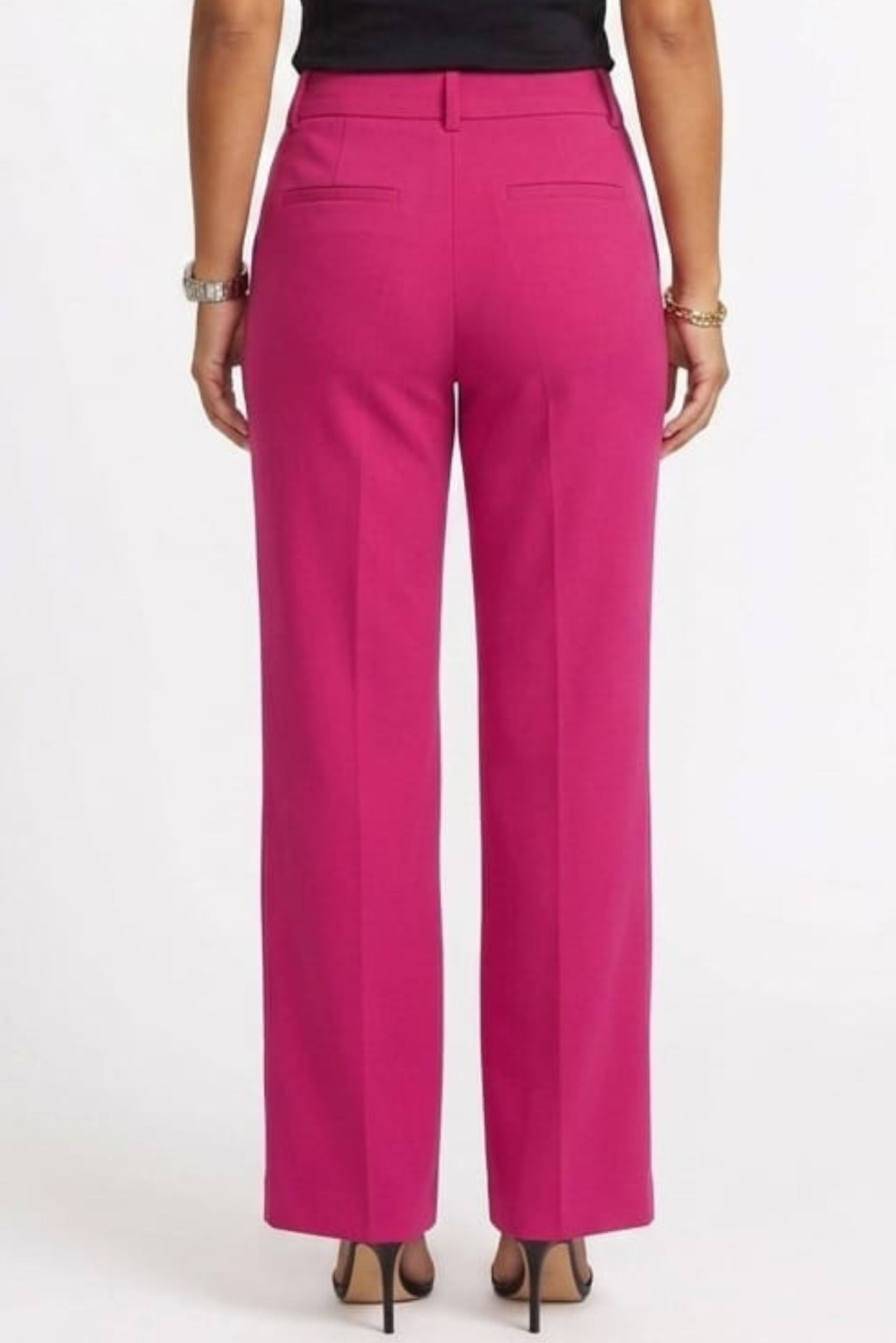 Zac & Rachel Wide Leg Belted Pants