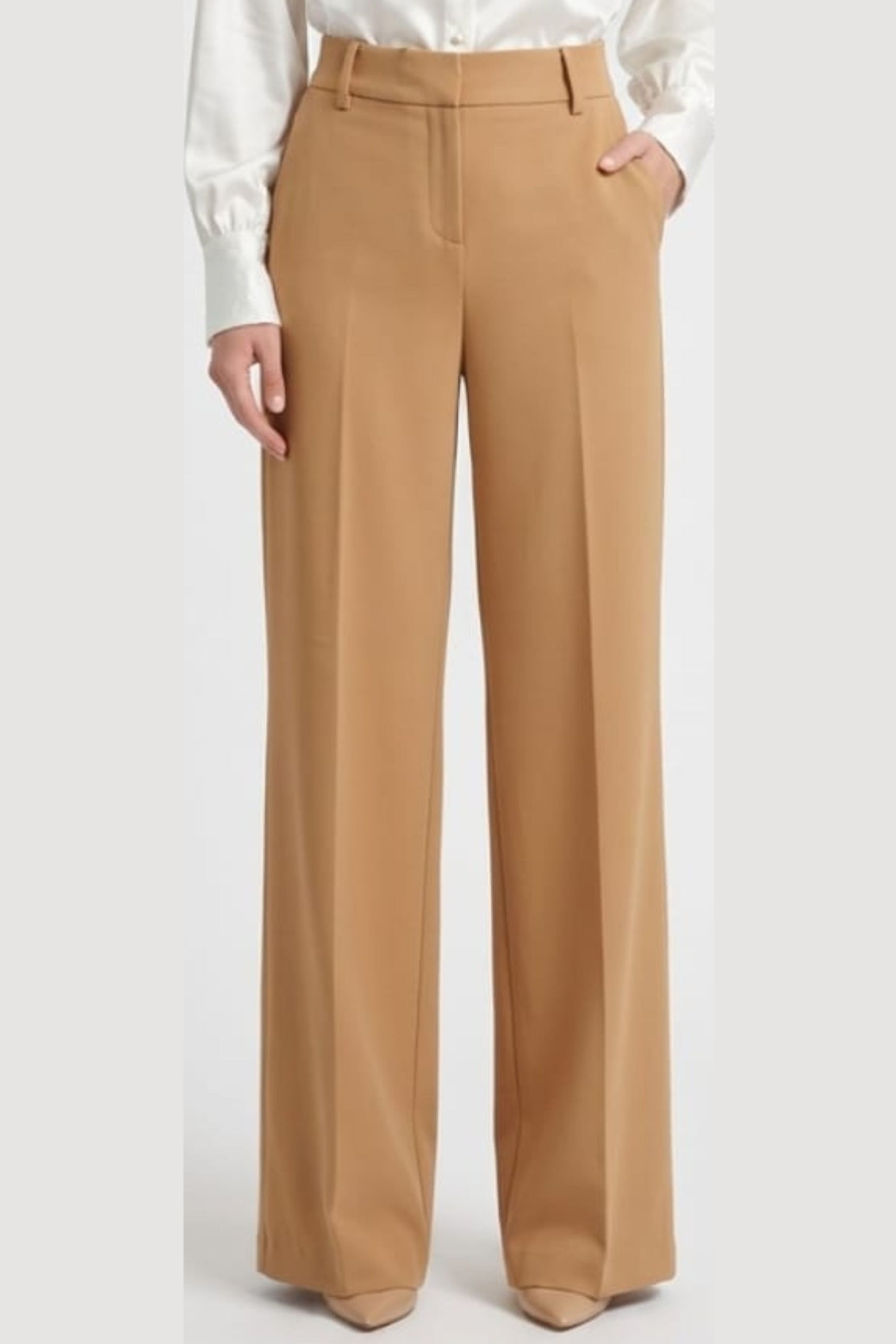 Zac & Rachel Wide Leg Belted Pants