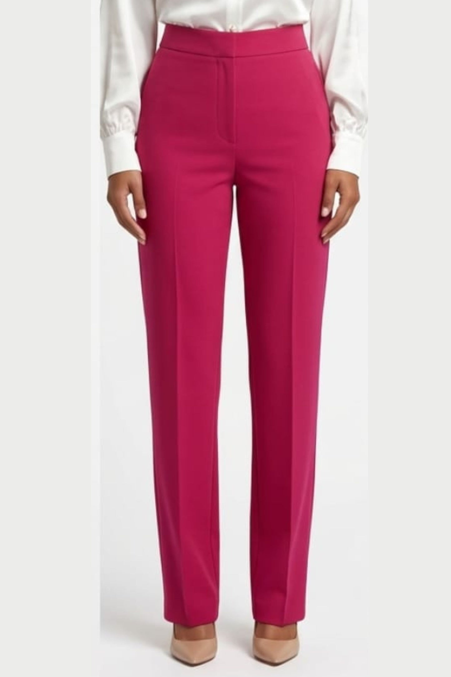 Zac & Rachel Straight Leg Pull-On Pants