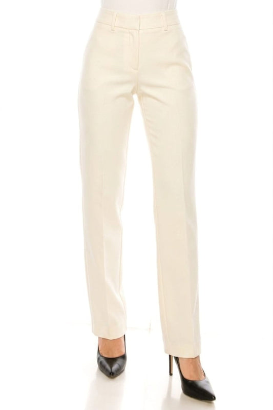 Zac & Rachel Straight Leg Zip Up Pants