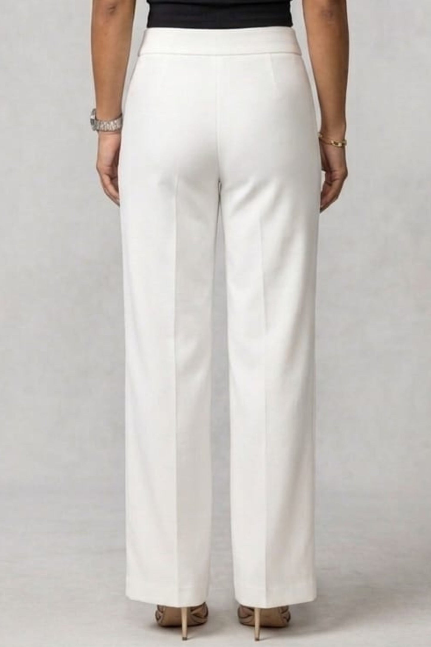 Zac & Rachel Zip Up Wide-Leg Trousers