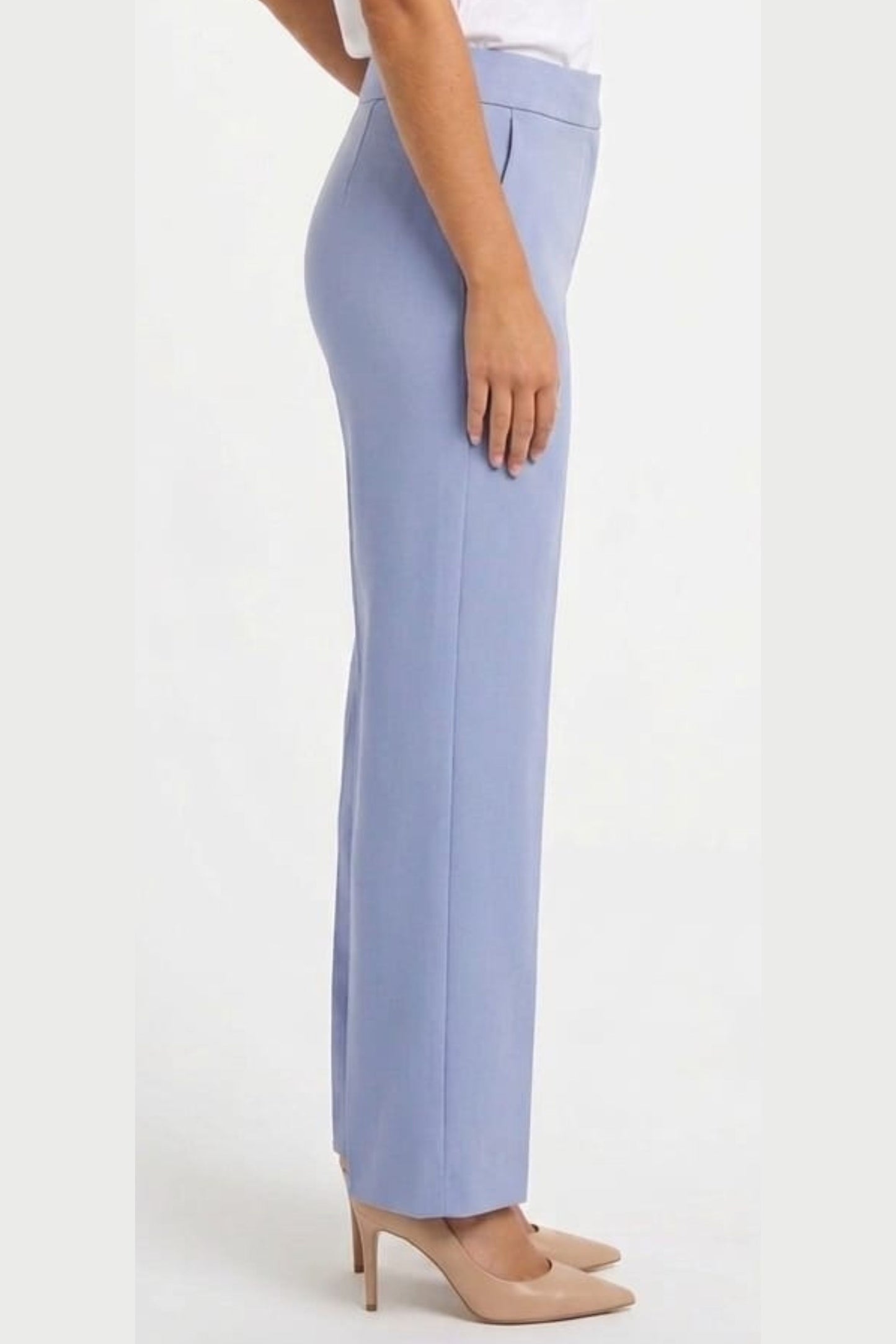 Zac & Rachel Zip Up Wide-Leg Trousers
