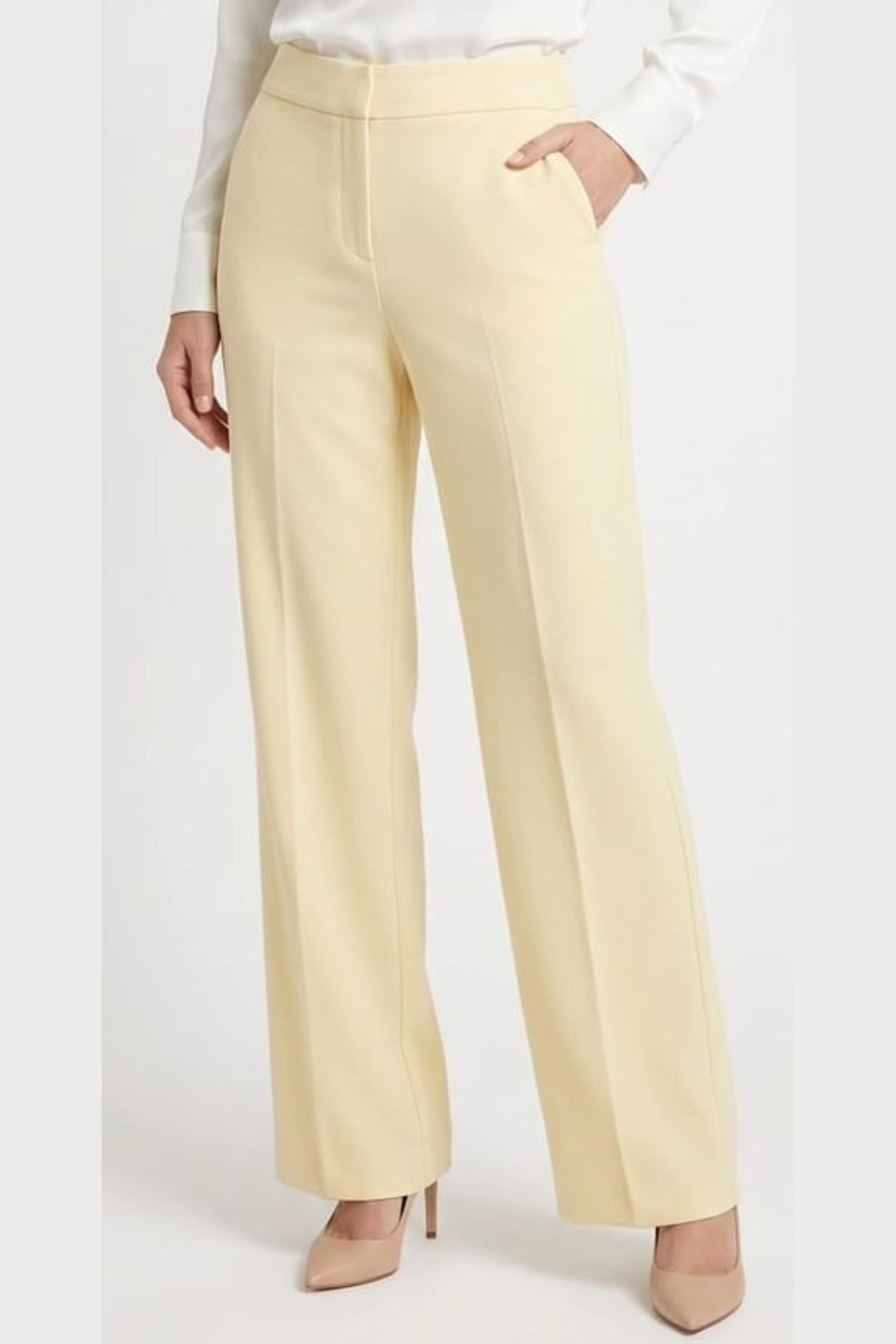 Zac & Rachel Zip Up Wide-Leg Trousers