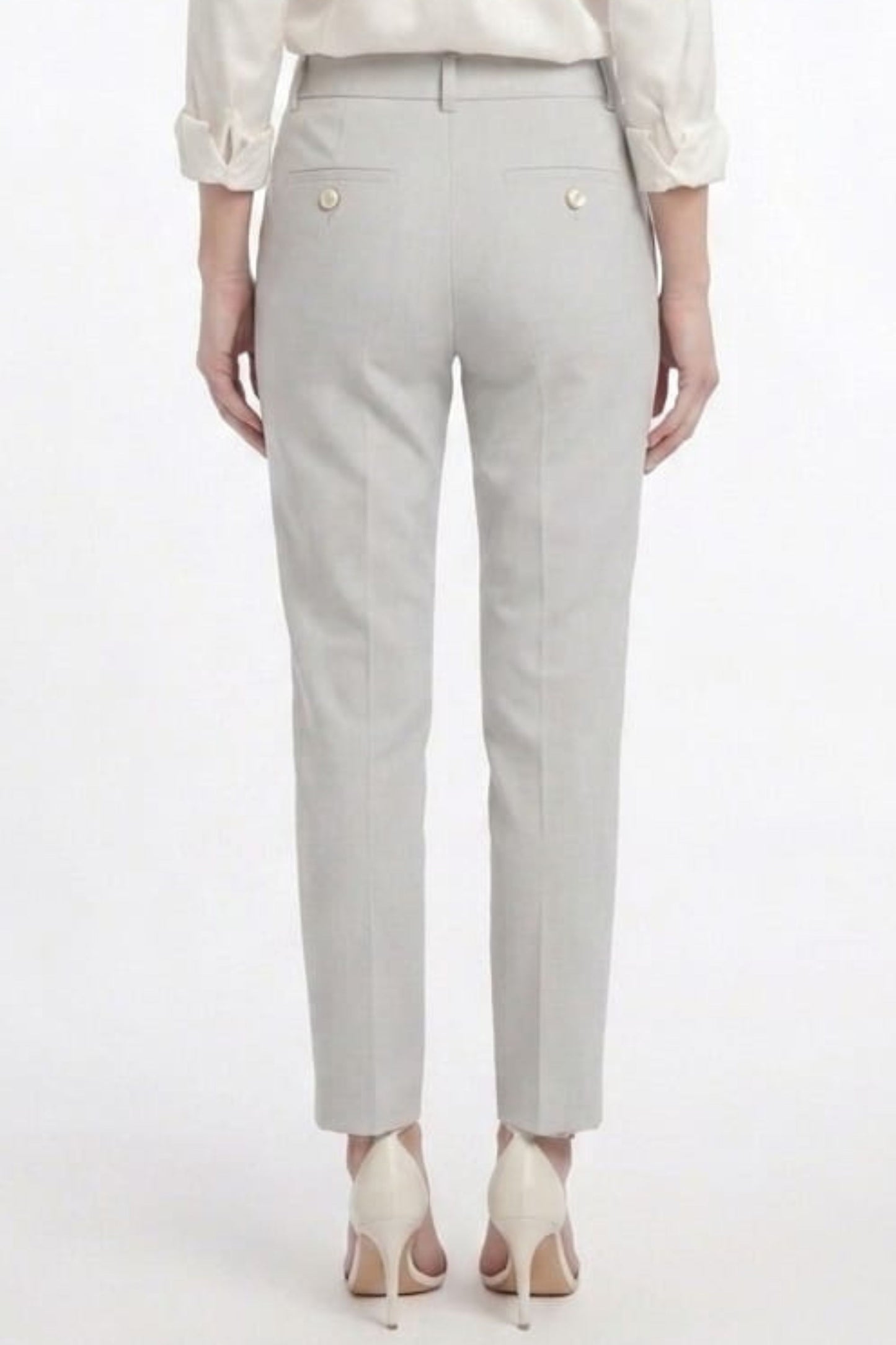 Zac & Rachel Slim Ankle Belted Pants