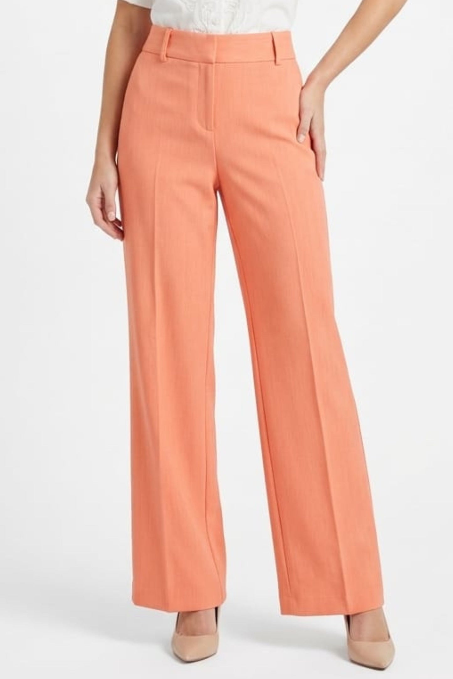 Zac & Rachel Zip Up Wide-Leg Trousers